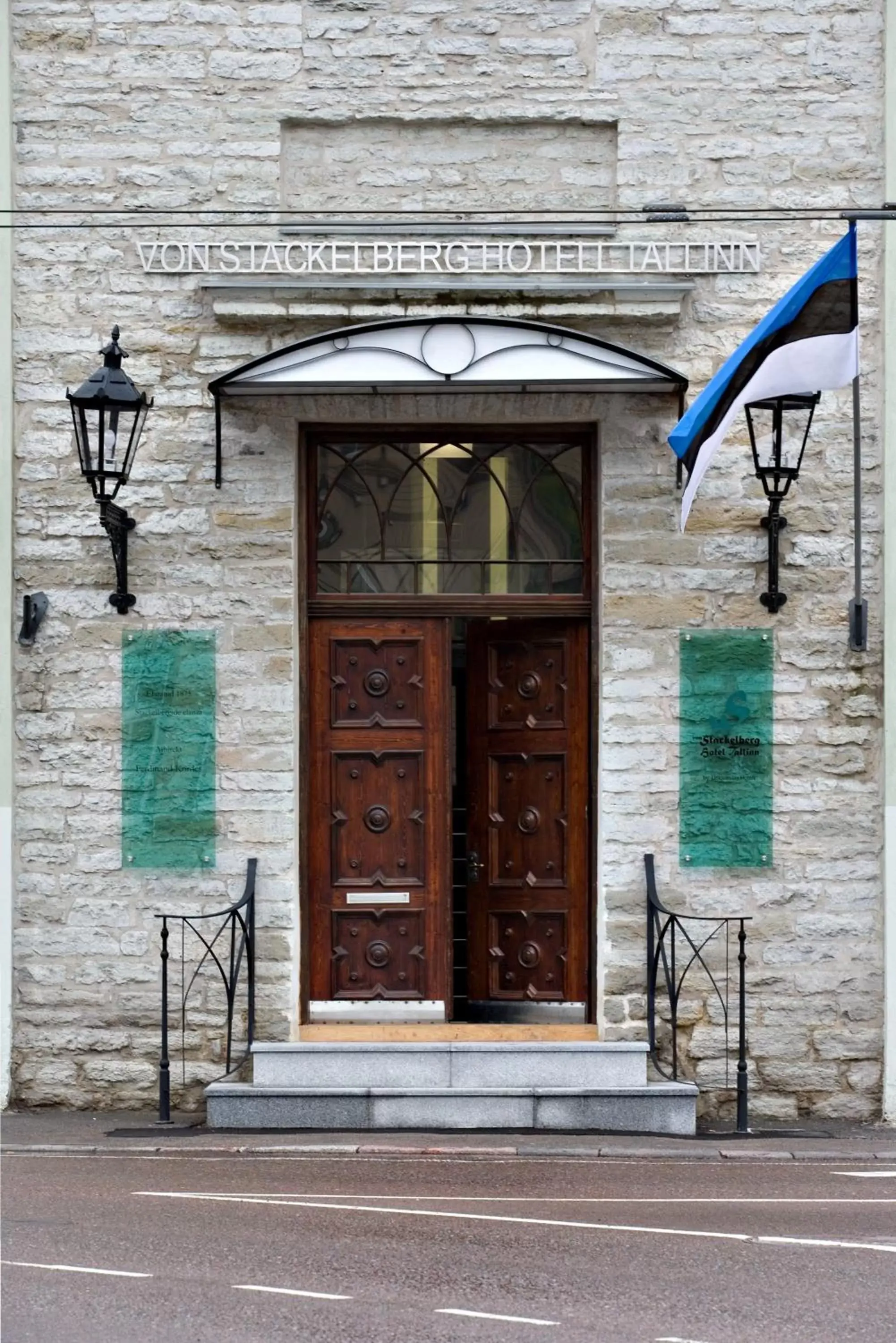 Facade/entrance in The von Stackelberg Hotel Tallinn