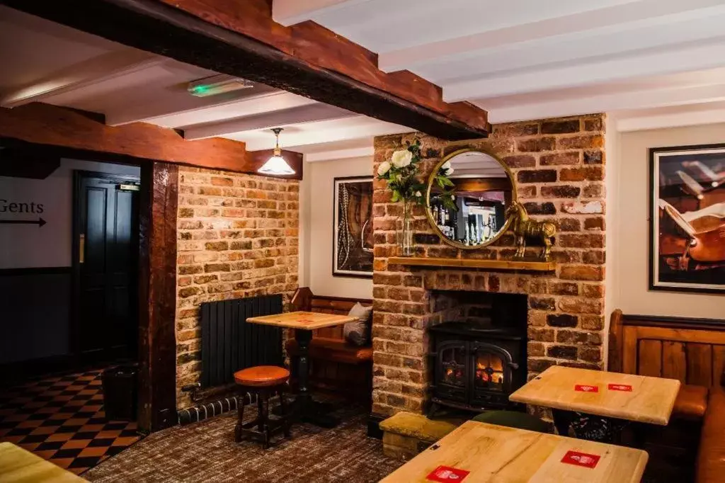 Dining area in The Black Horse Inn