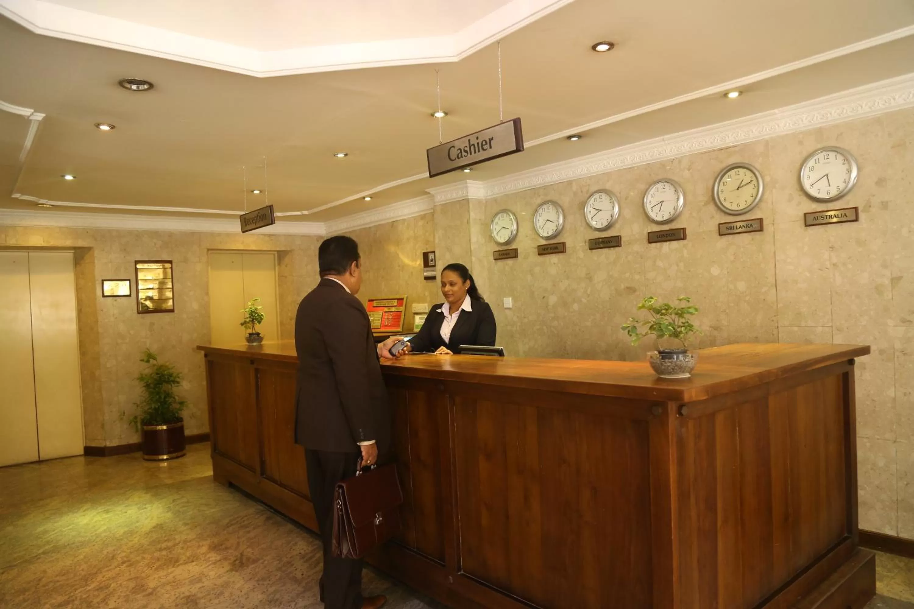 Lobby or reception in Hotel Sapphire