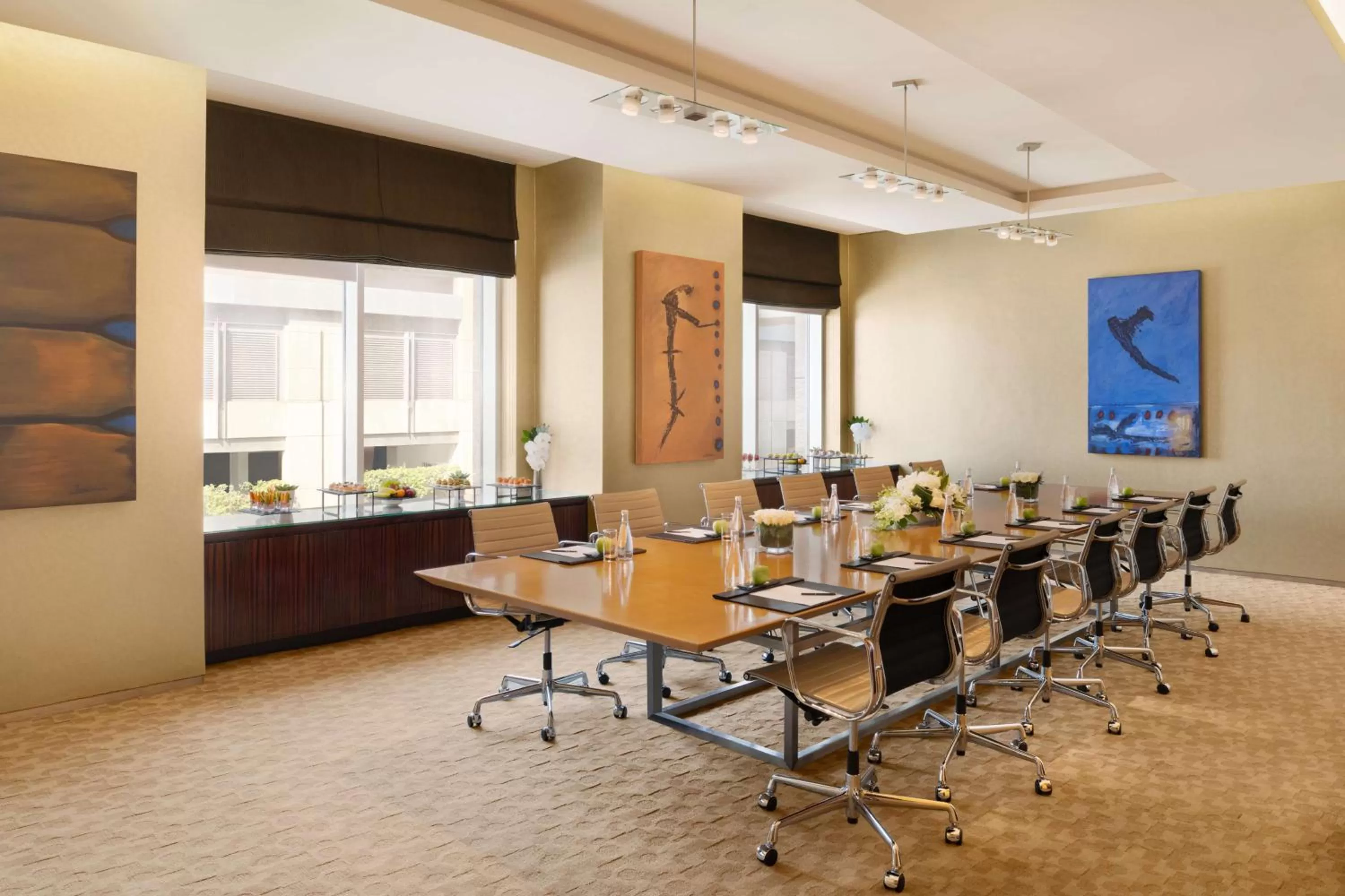 On site in Shangri-La Dubai