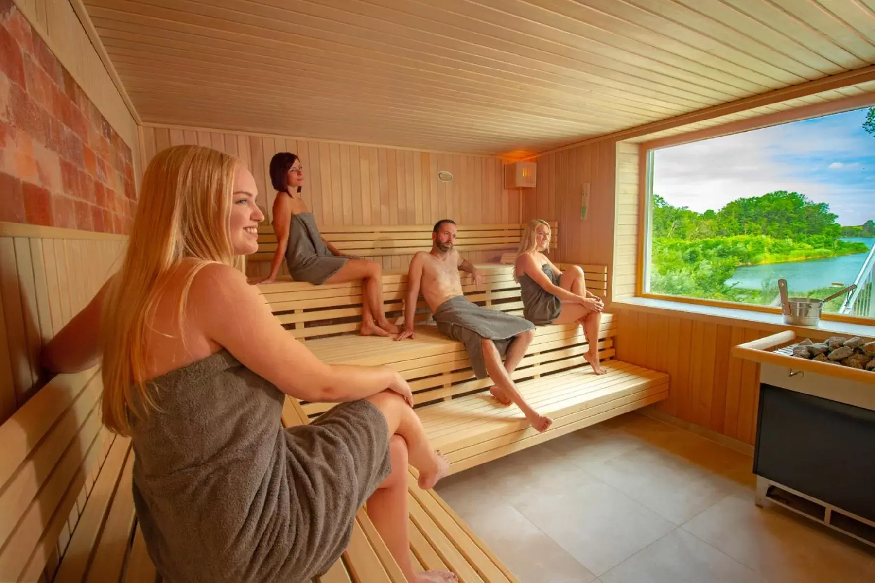 Sauna in Bernstein Acamed Resort