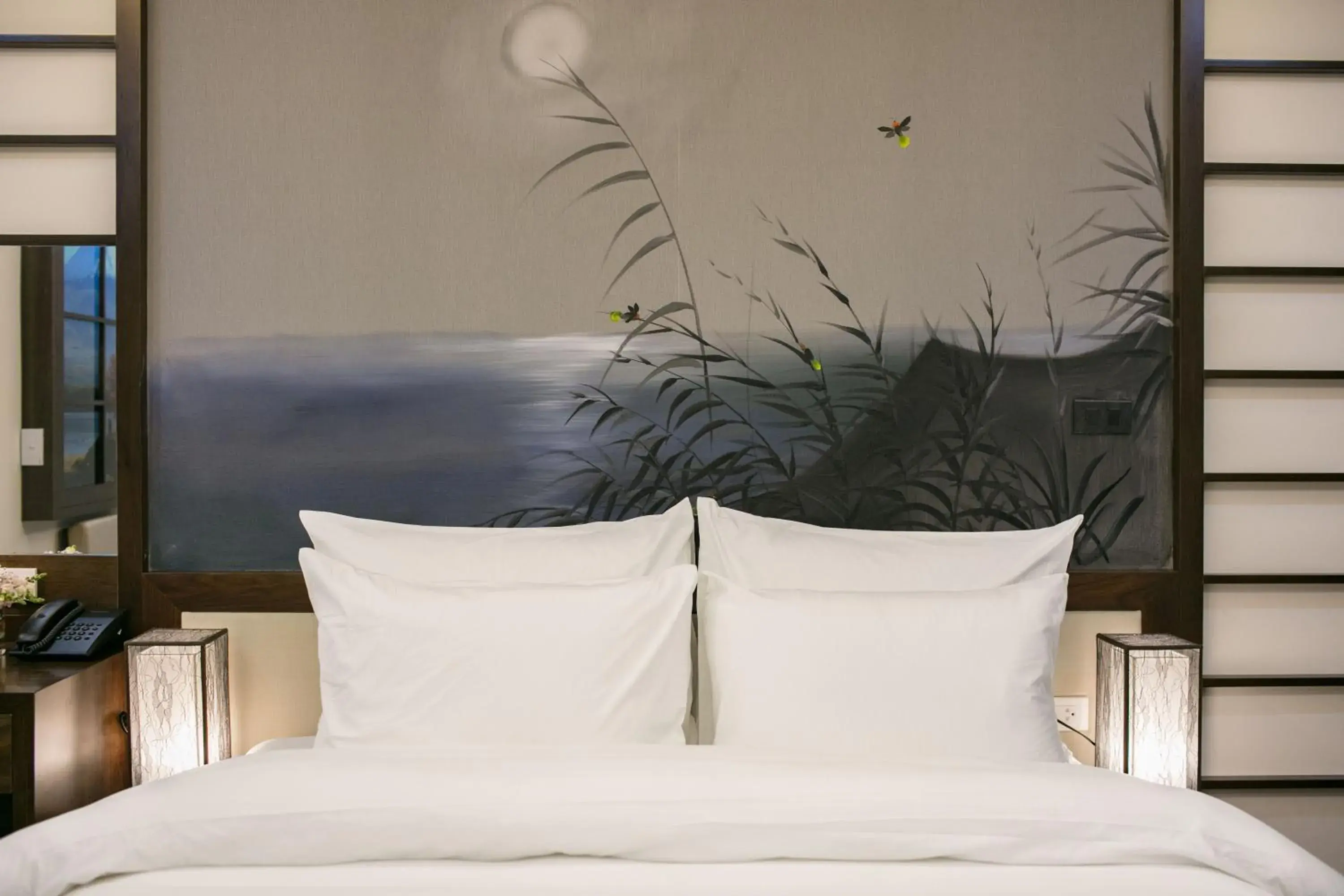 Bed in Brandi Fuji Hotel