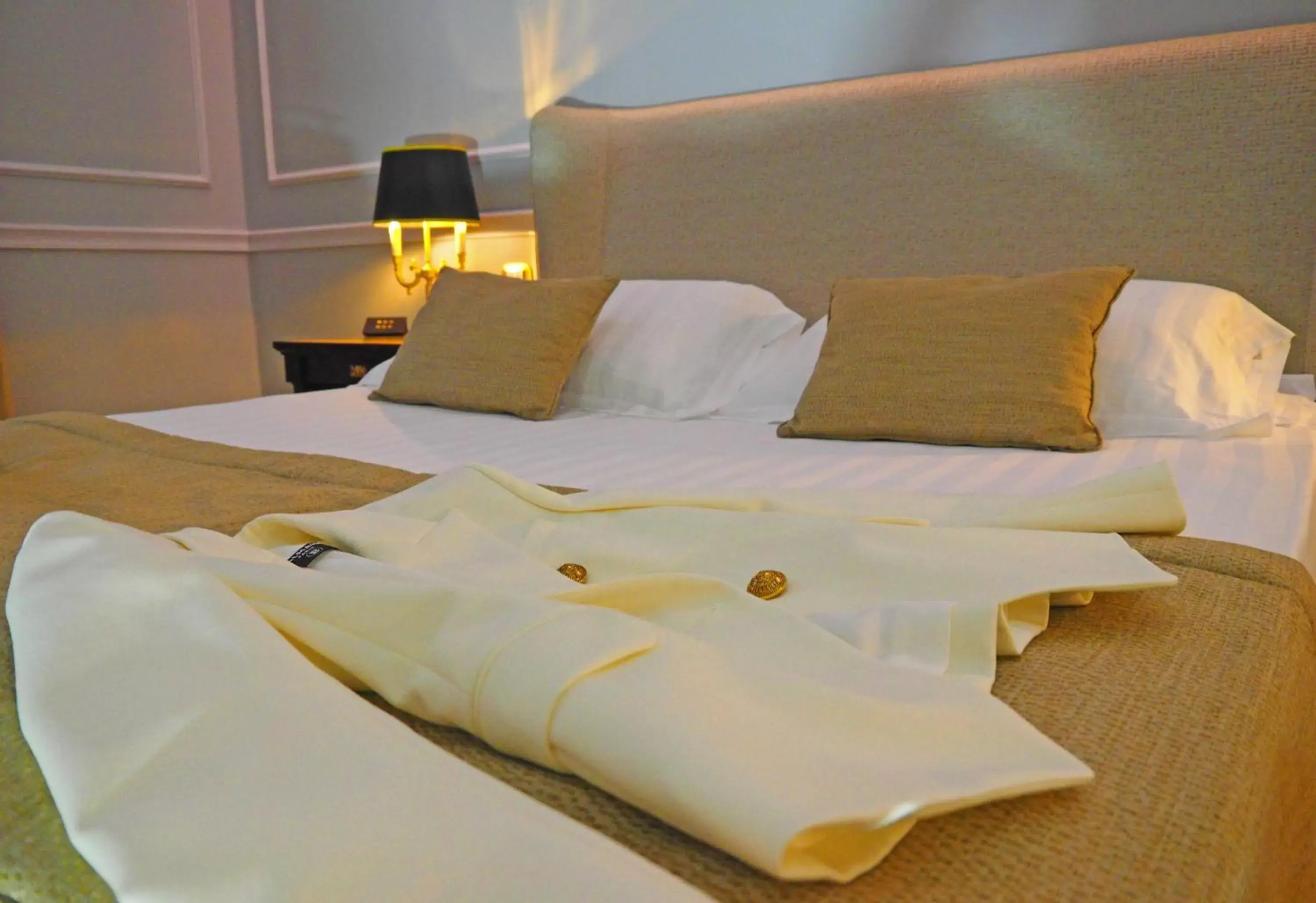 Bed in Grand Hotel Et Des Palmes