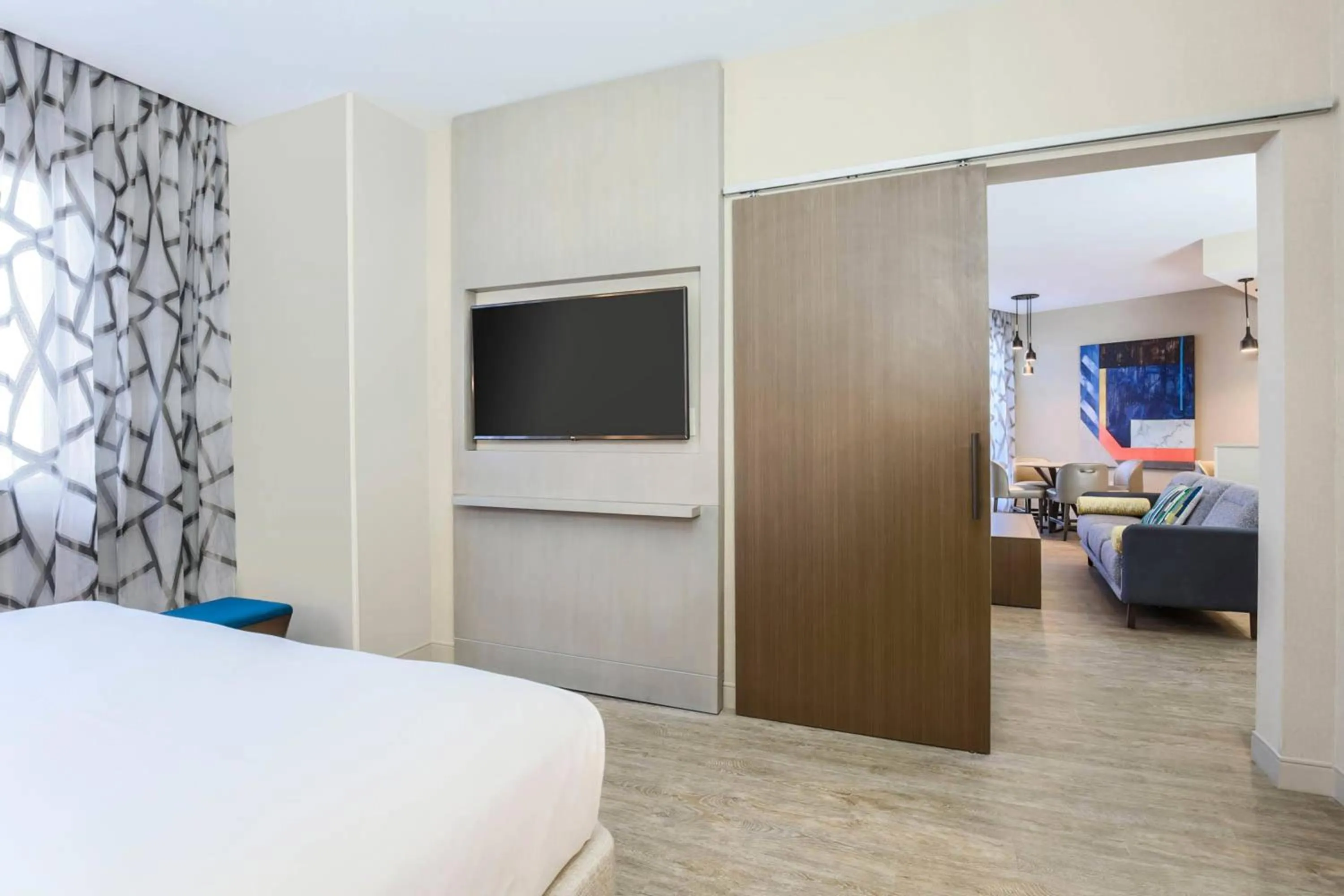 Photo of the whole room, Bed in Residence Inn by Marriott Dallas Frisco