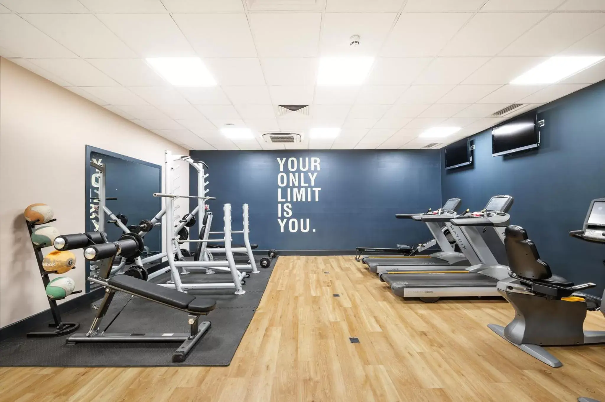 Fitness centre/facilities in voco Lythe Hill Hotel & Spa by IHG Fitness centre/facilities in voco Lythe Hill Hotel & Spa by IHG