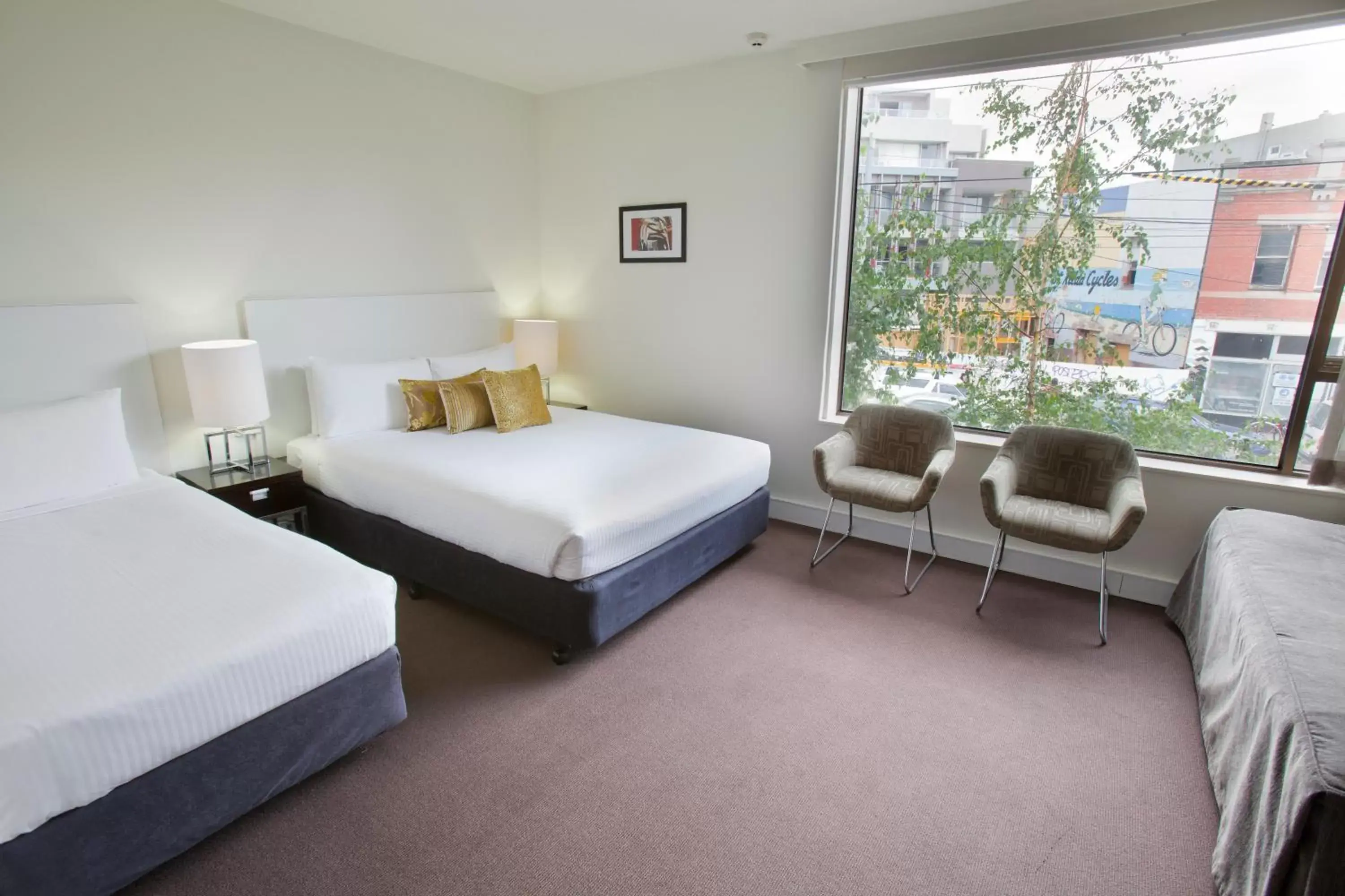 Bedroom, Bed in Cosmopolitan Hotel Melbourne
