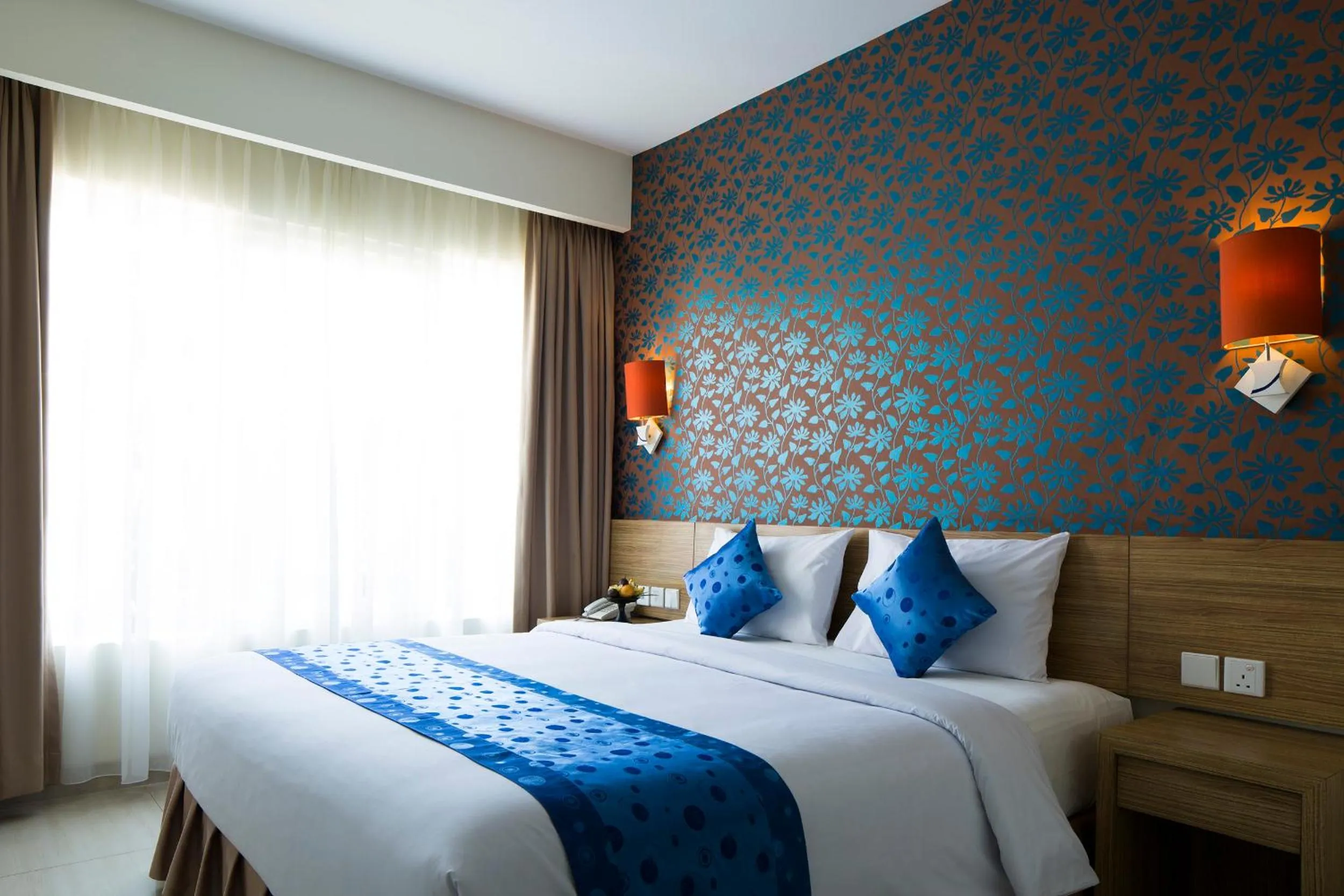 Bedroom, Bed in Natya Hotel Kuta