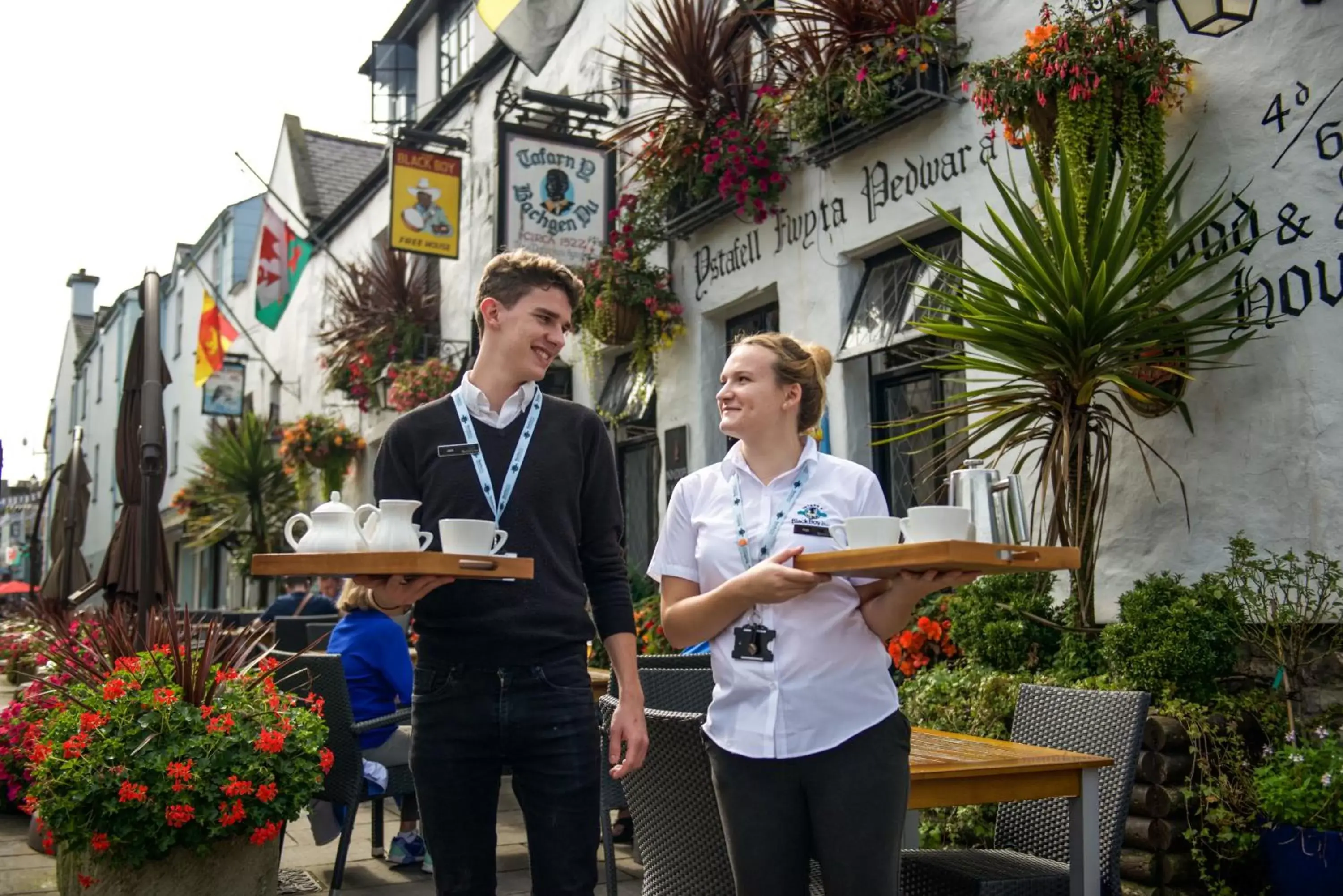 Staff in The Black Boy Inn