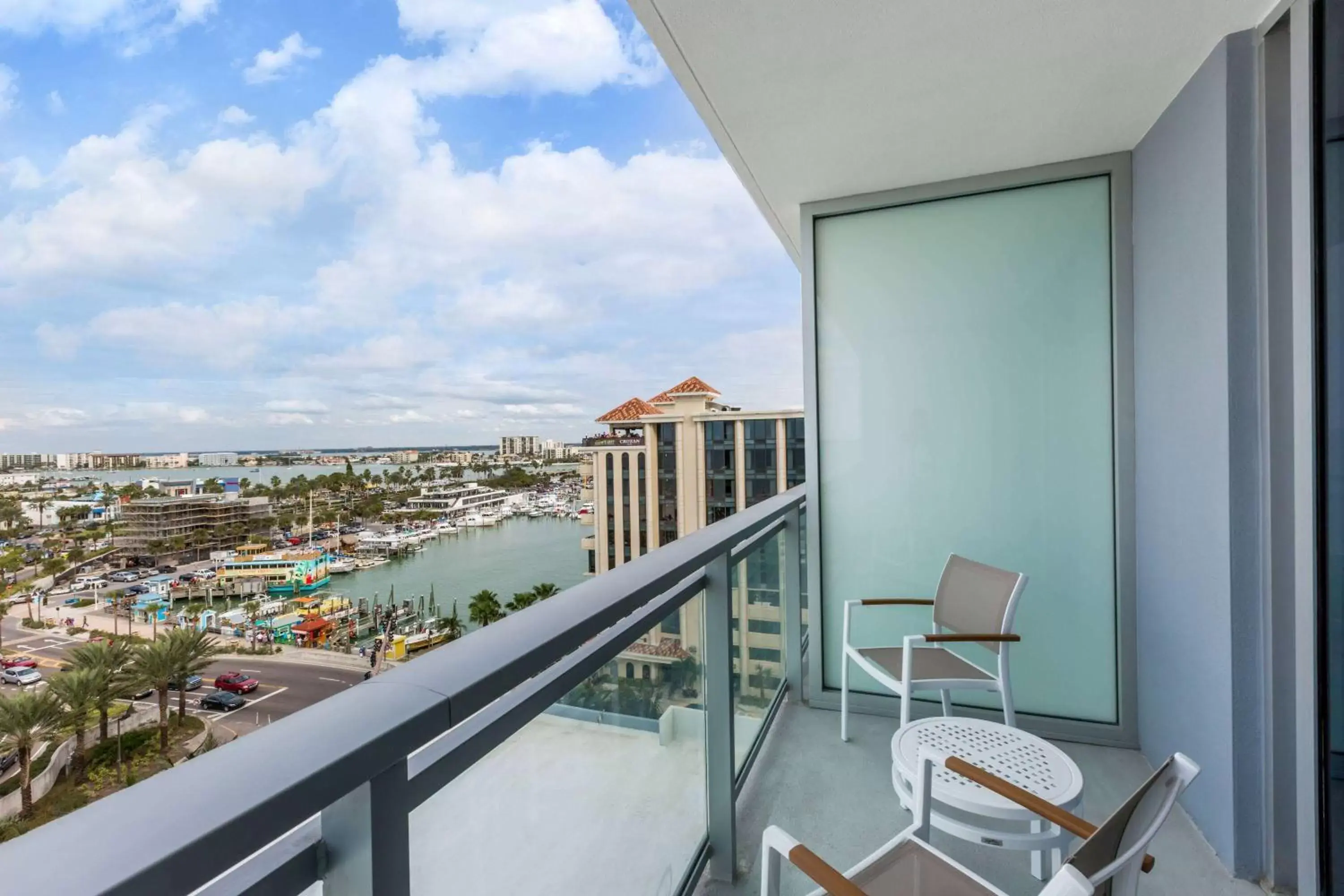 View (from property/room), Balcony/Terrace in Wyndham Grand Clearwater Beach