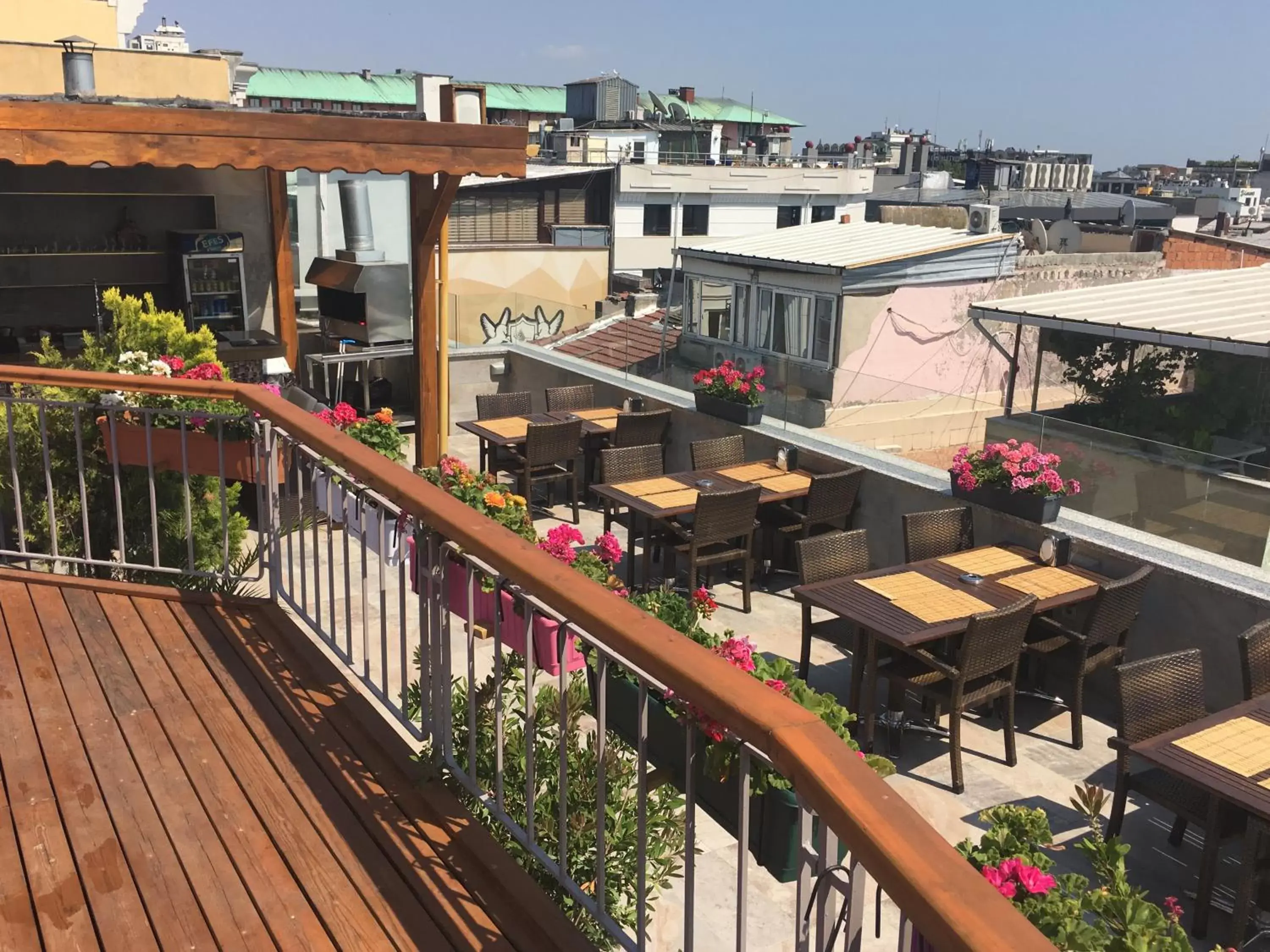 Balcony/Terrace in Laleli Gonen Hotel