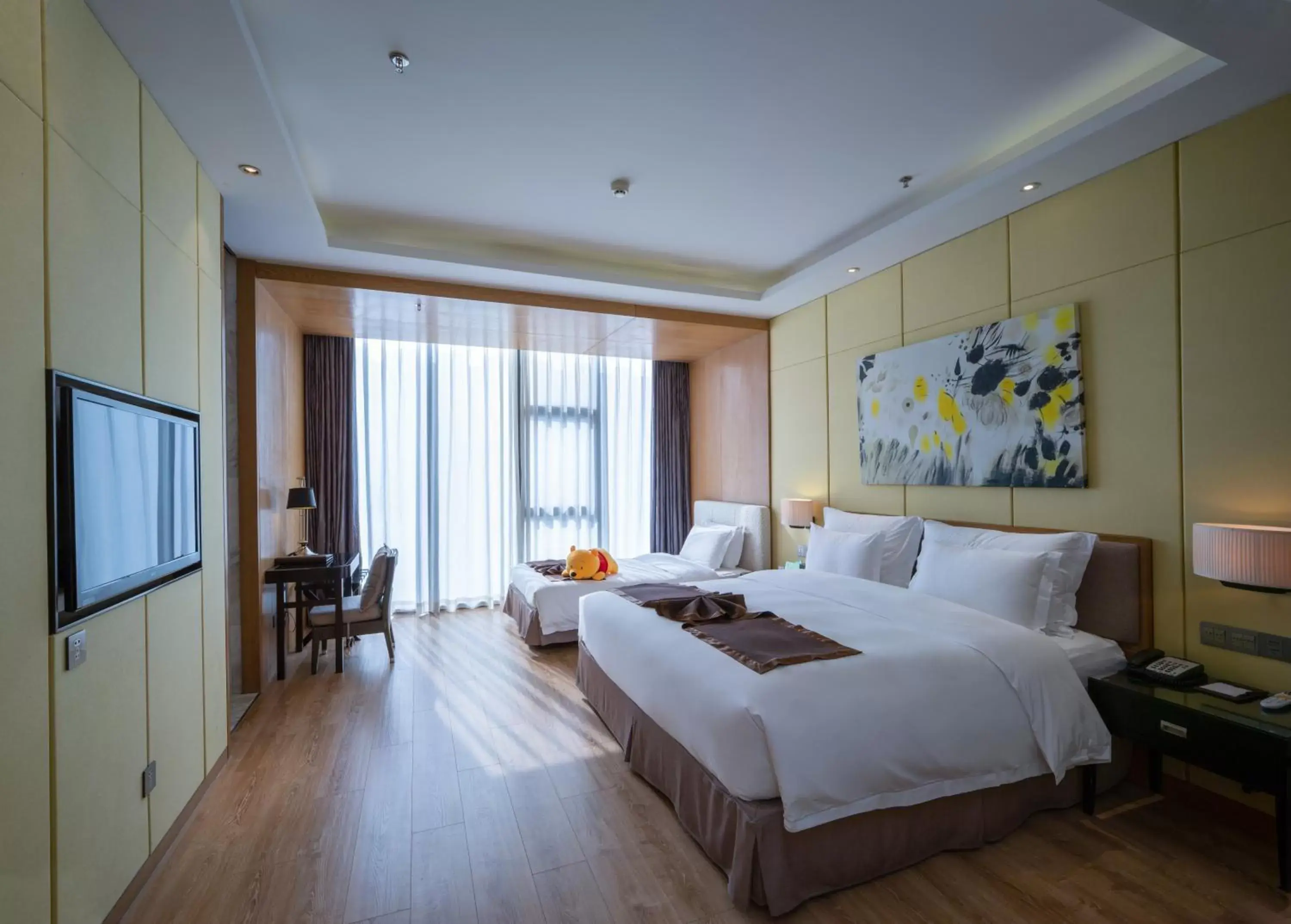 Family Room with Bathroom in Zhuhai Palm Spring Hotel Family Room with Bathroom in Zhuhai Palm Spring Hotel