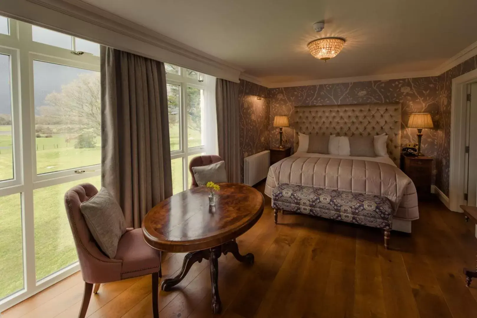 Bedroom in Cahernane House Hotel