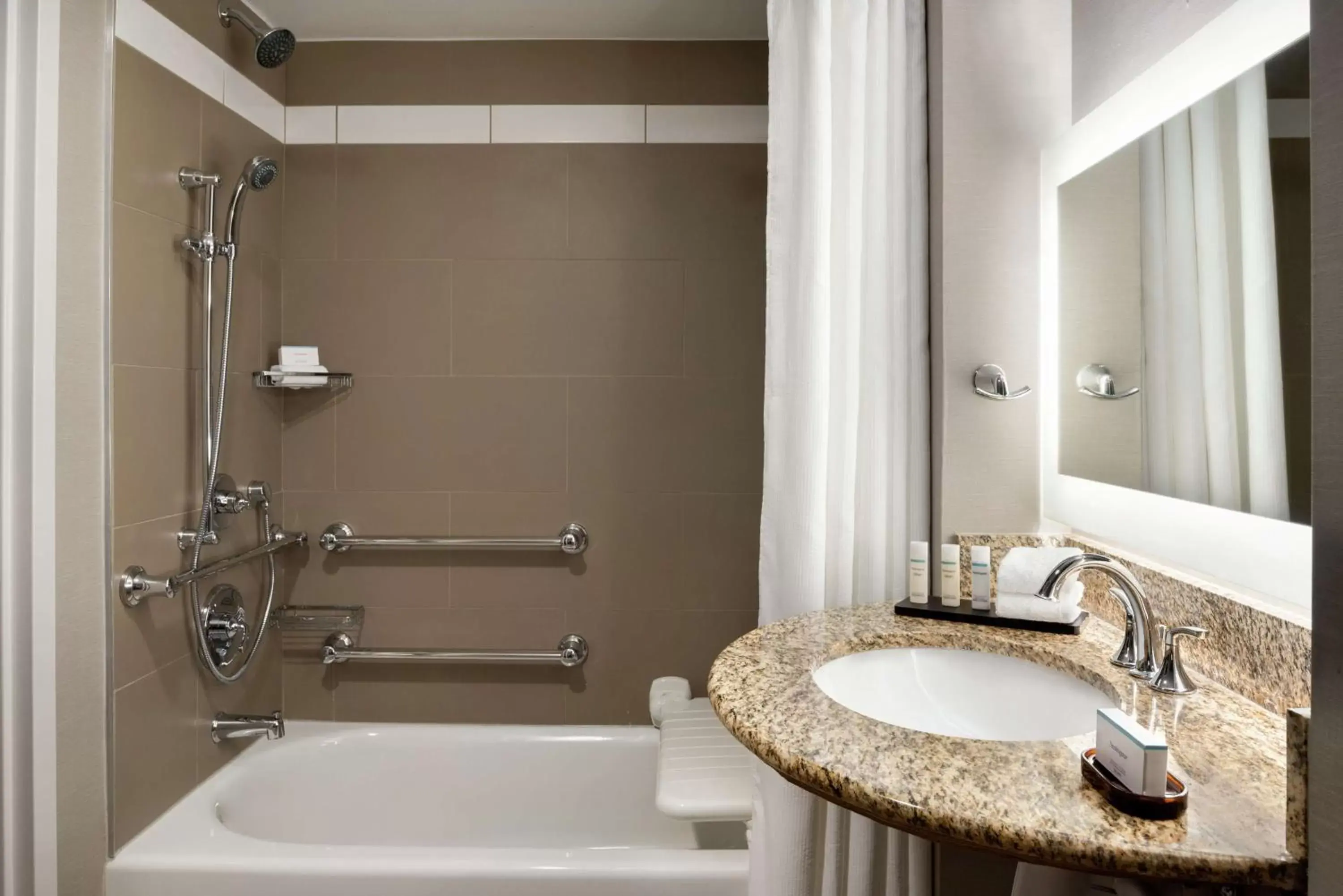Bathroom in Embassy Suites by Hilton Atlanta Alpharetta