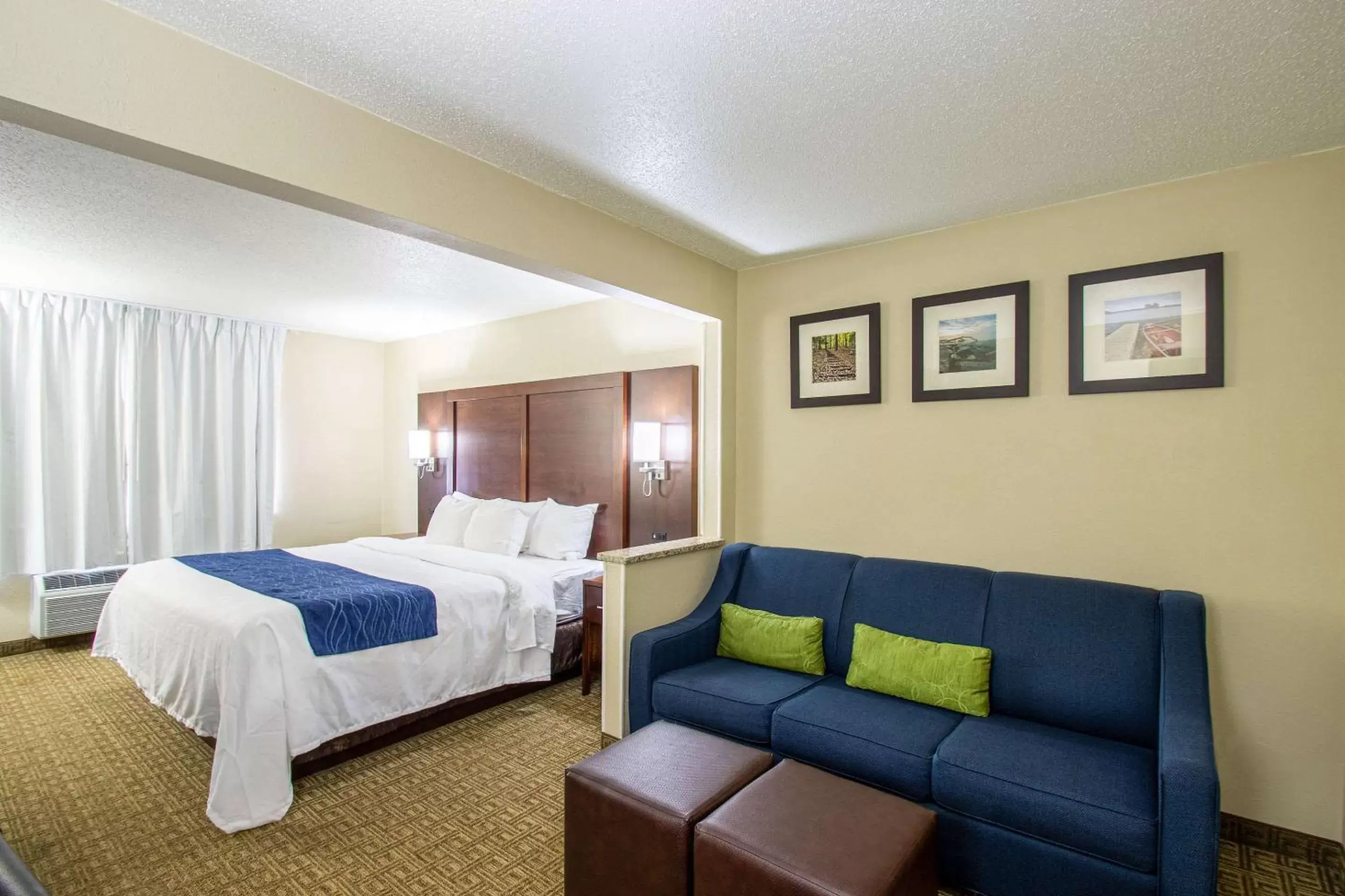 Photo of the whole room in Comfort Inn Green Bay