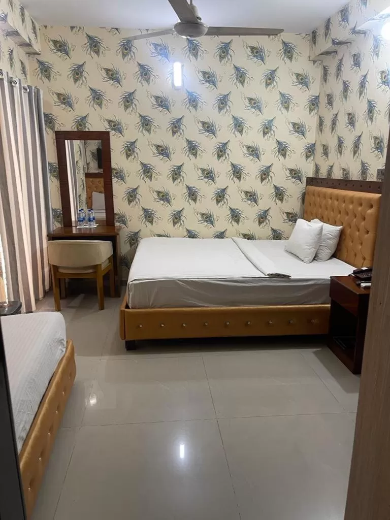 Bed in Hotel Blue Castle