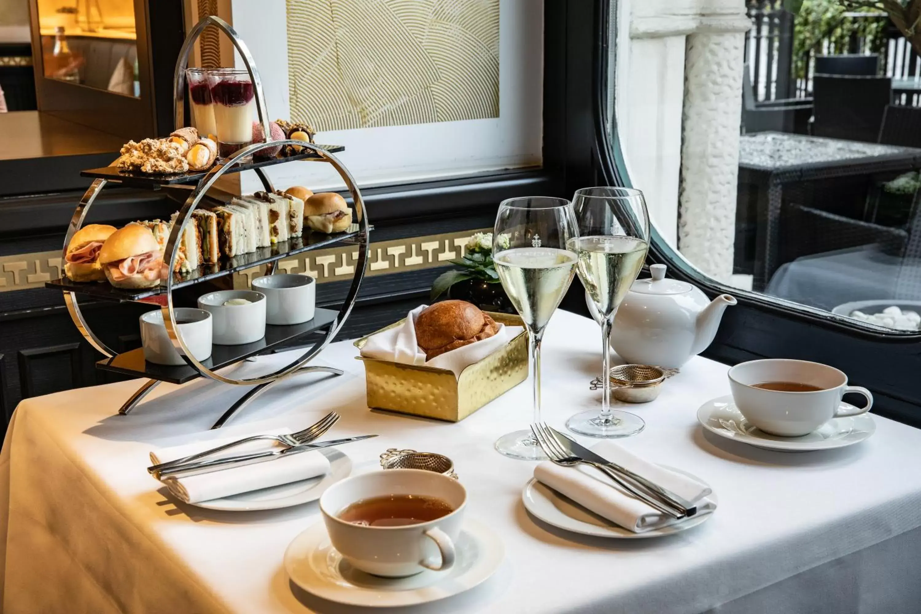 Food close-up, Breakfast in Baglioni Hotel London - The Leading Hotels of the World