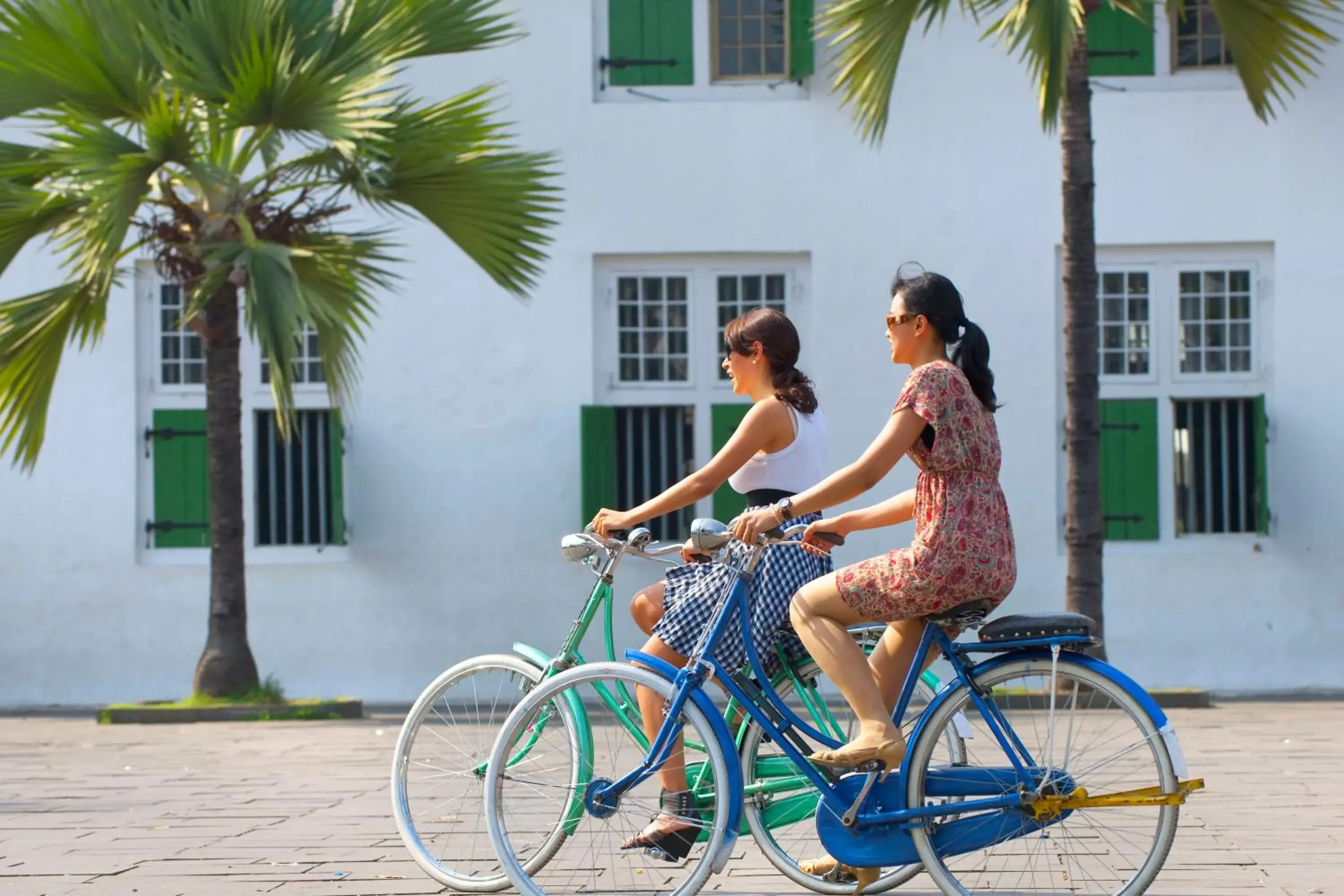 Neighbourhood, Biking in Mandarin Oriental Jakarta