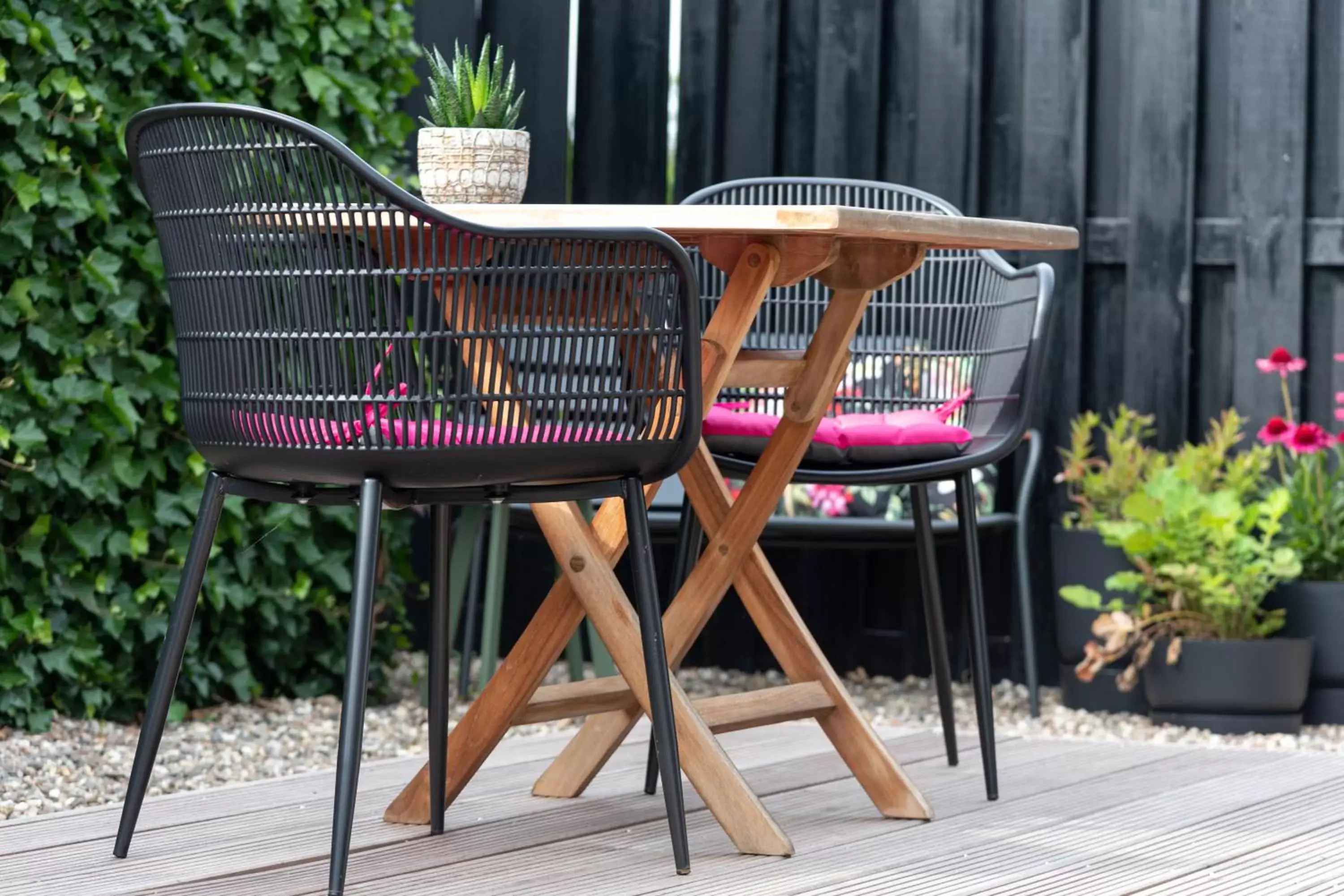 Day, Balcony/Terrace in Thús yn Hantum met optioneel Hottub