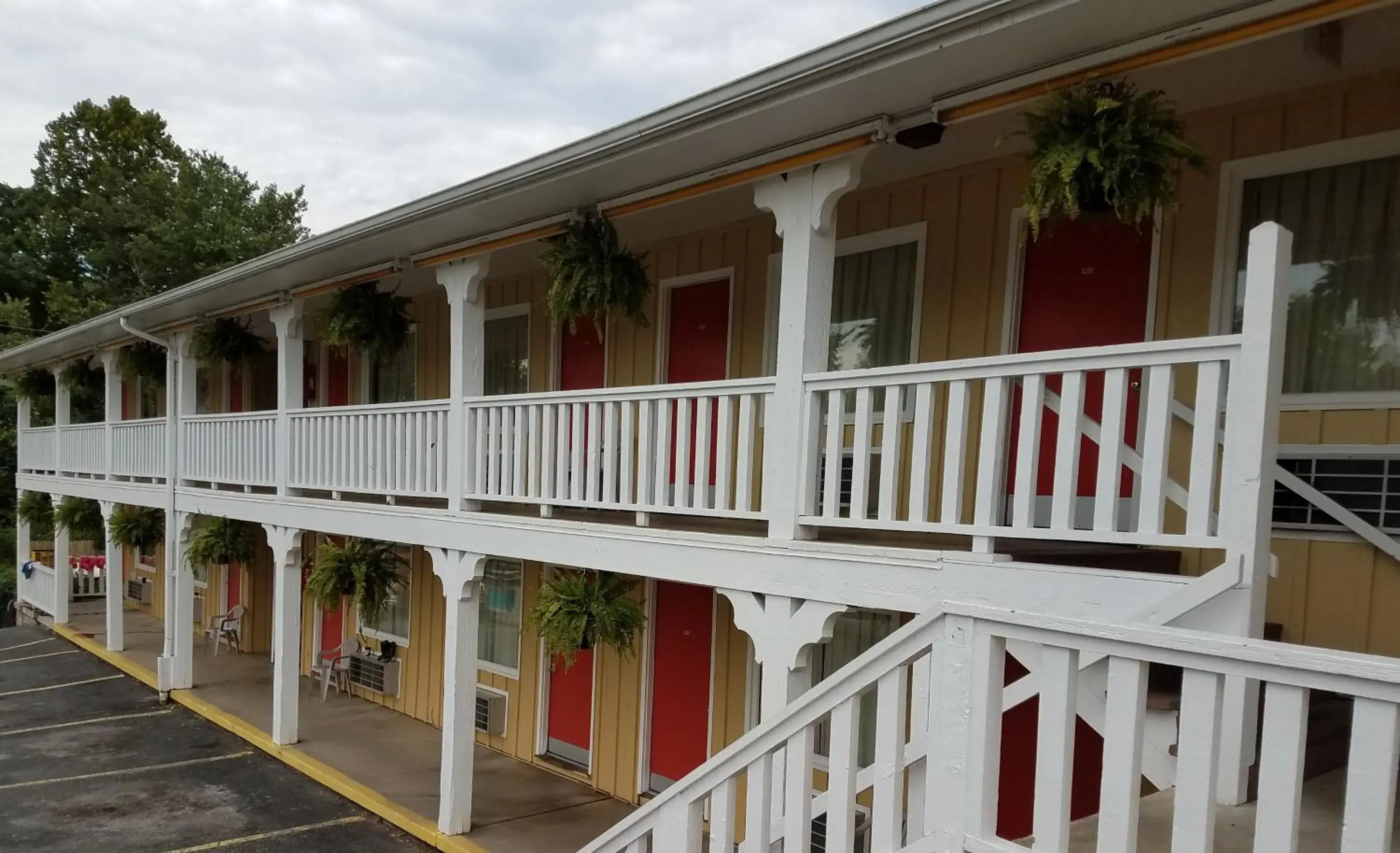 Balcony/Terrace, Property Building in Homestead Motel