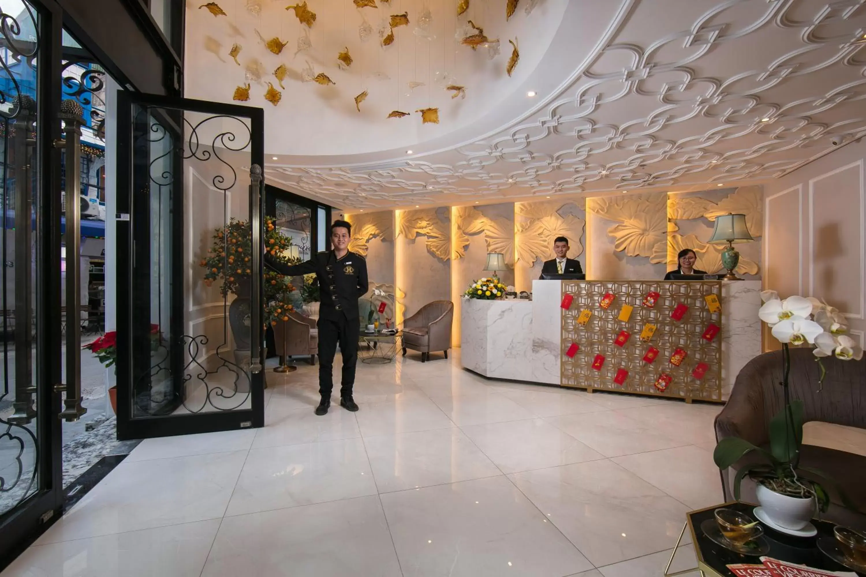 Lobby or reception, Lobby/Reception in Hanoi Allure Hotel