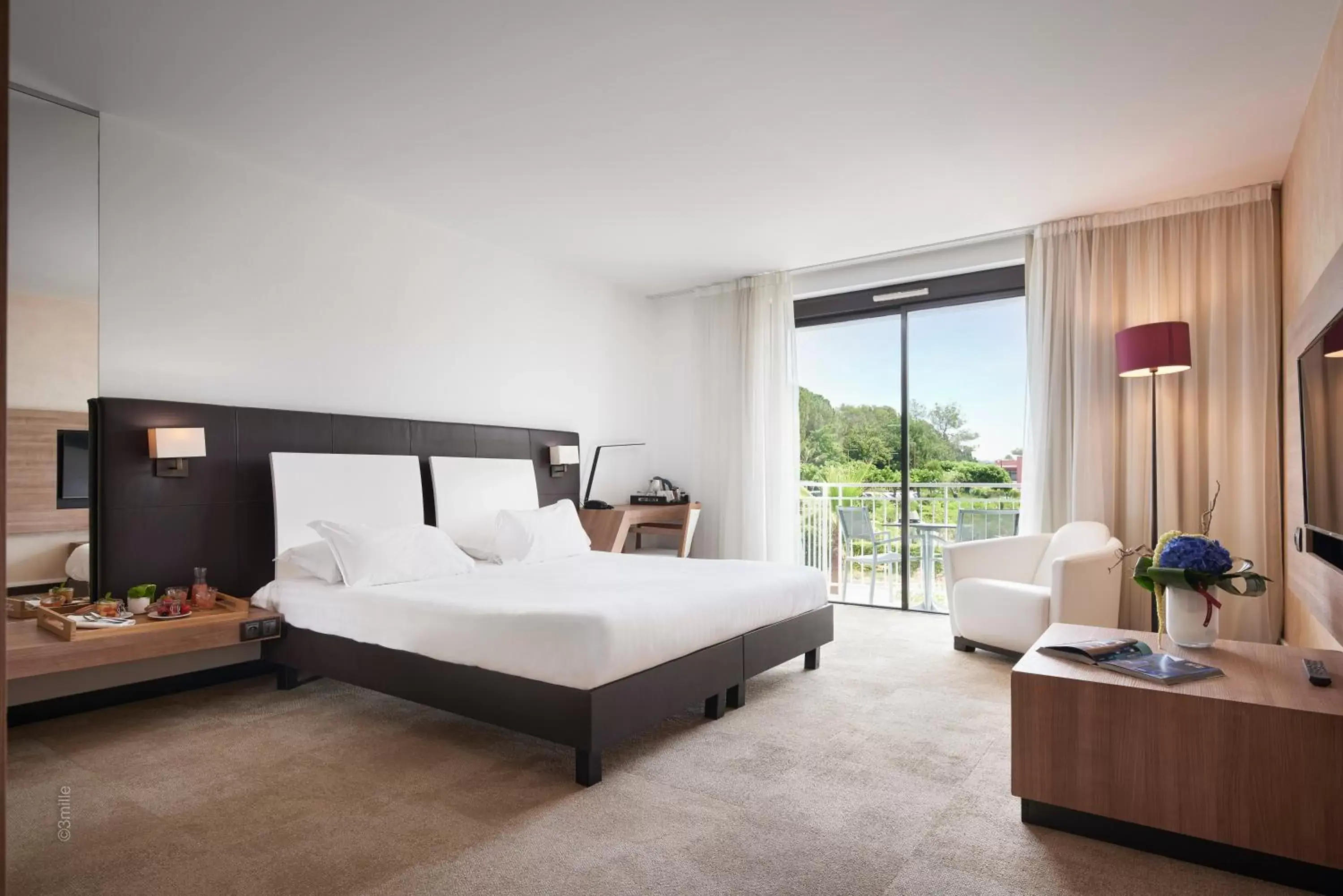 Bedroom, Bed in Mouratoglou Hotel & Resort Bedroom, Bed in Mouratoglou Hotel & Resort