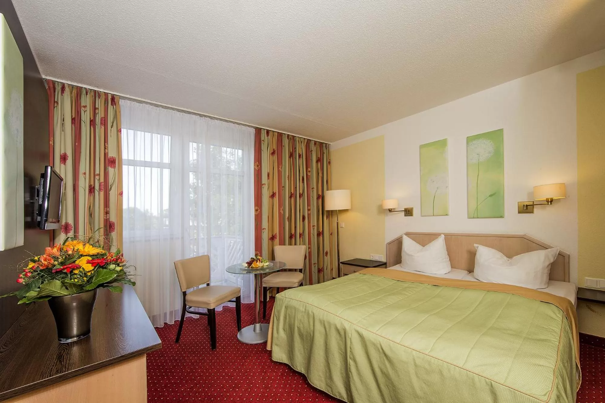 Bed in Johannesbad Hotel Phönix