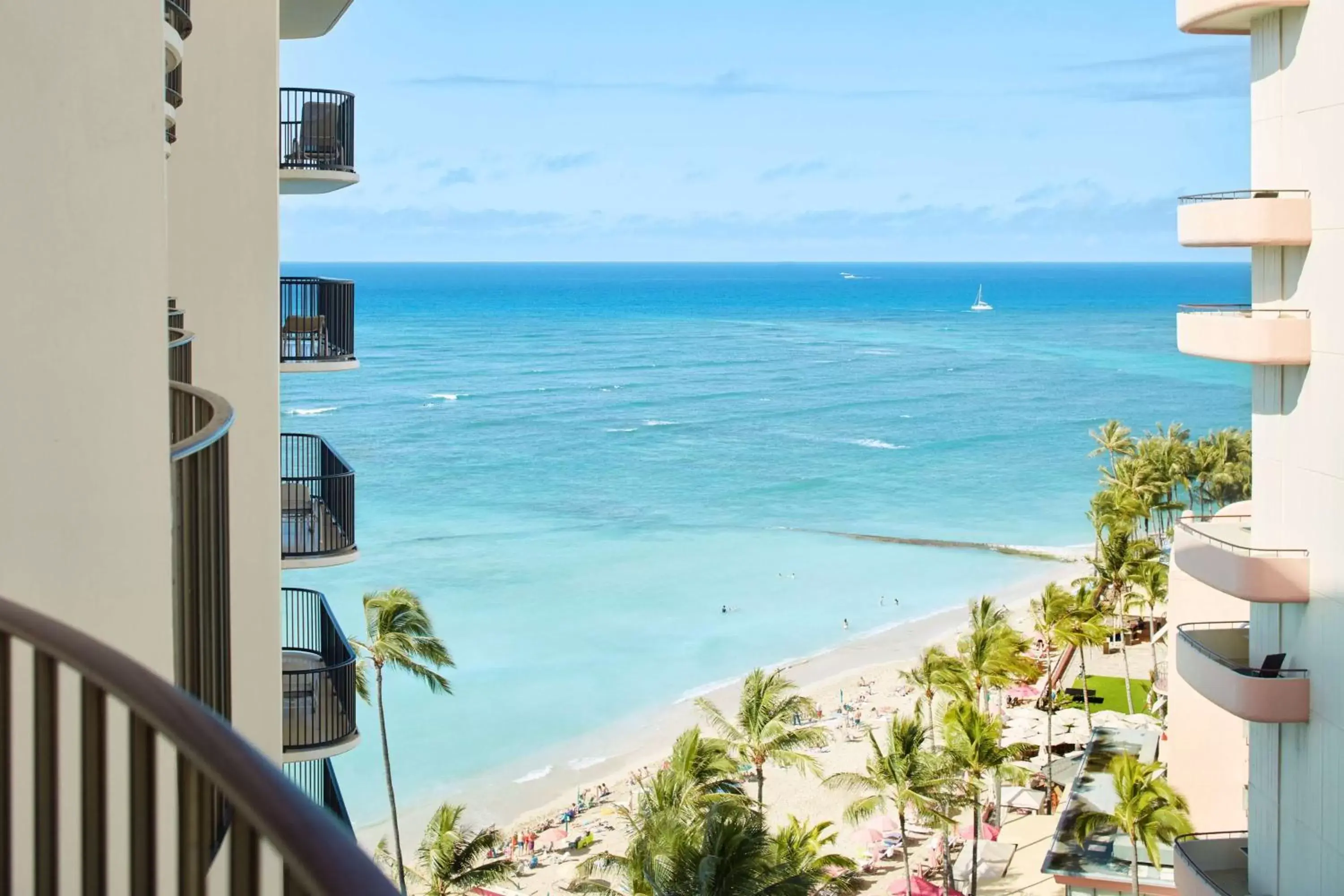 View (from property/room), Sea View in OUTRIGGER Waikiki Beach Resort