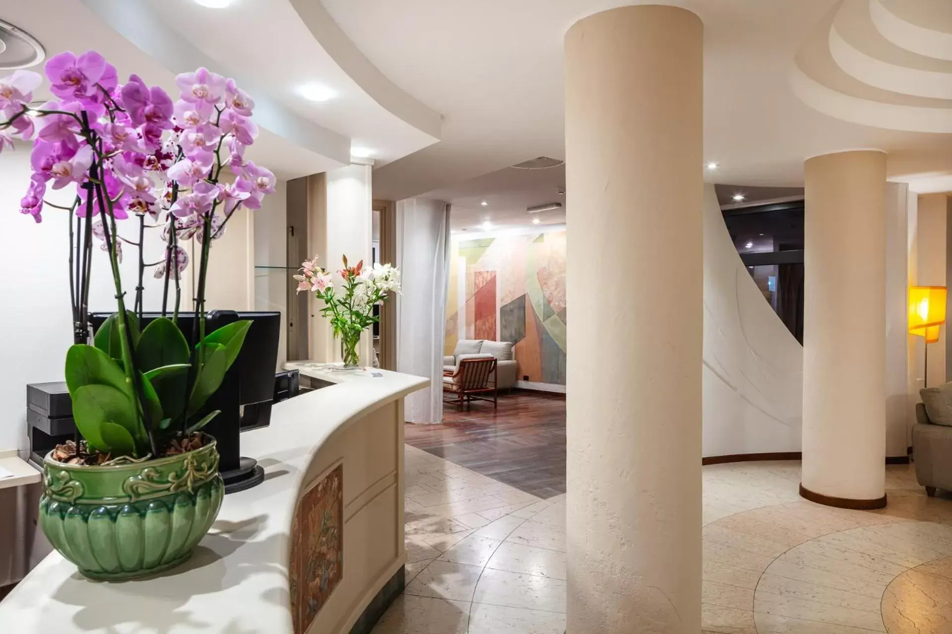 Lobby or reception, Lobby/Reception in Hotel Carlo Felice