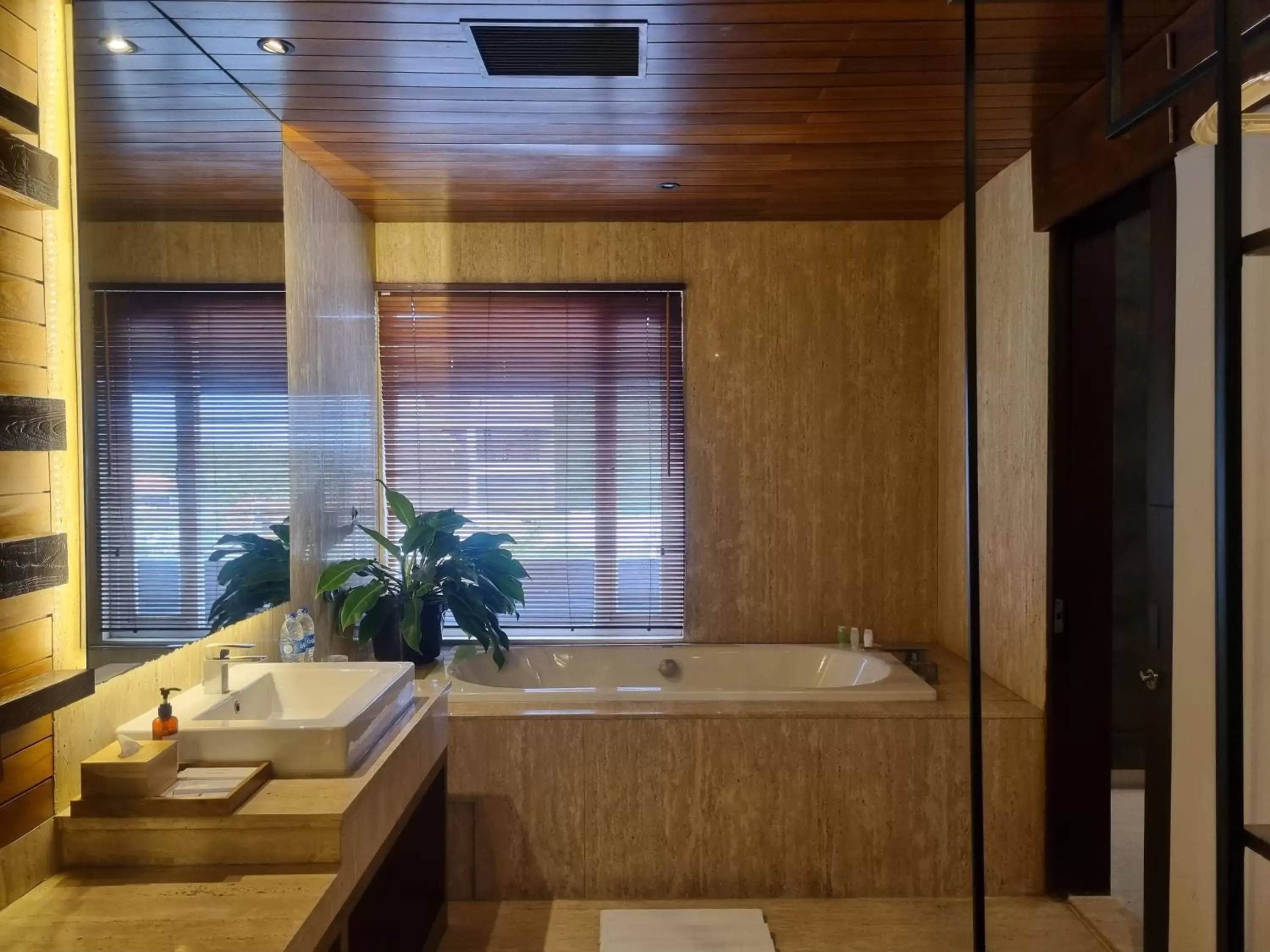 Bathroom in Crystalkuta Hotel - Bali