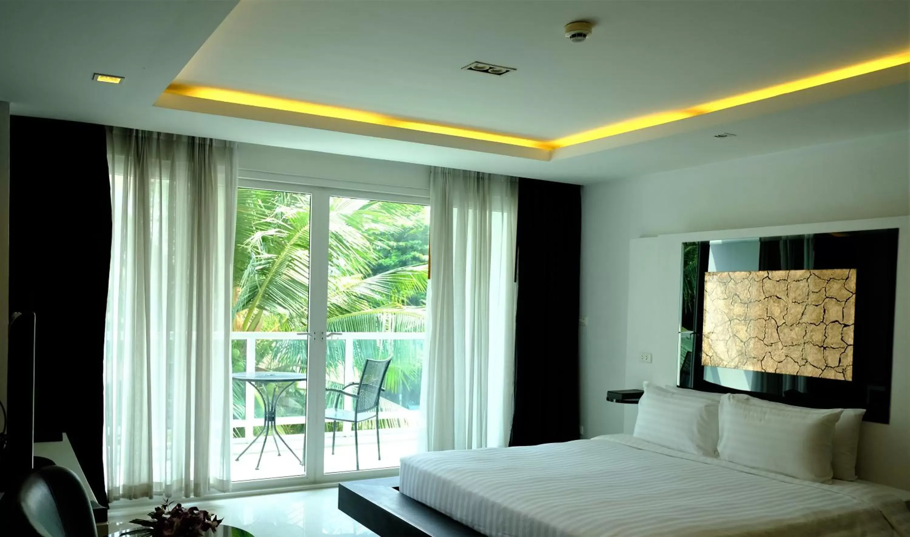 View (from property/room), Bed in Nova Suites Pattaya by Compass Hospitality