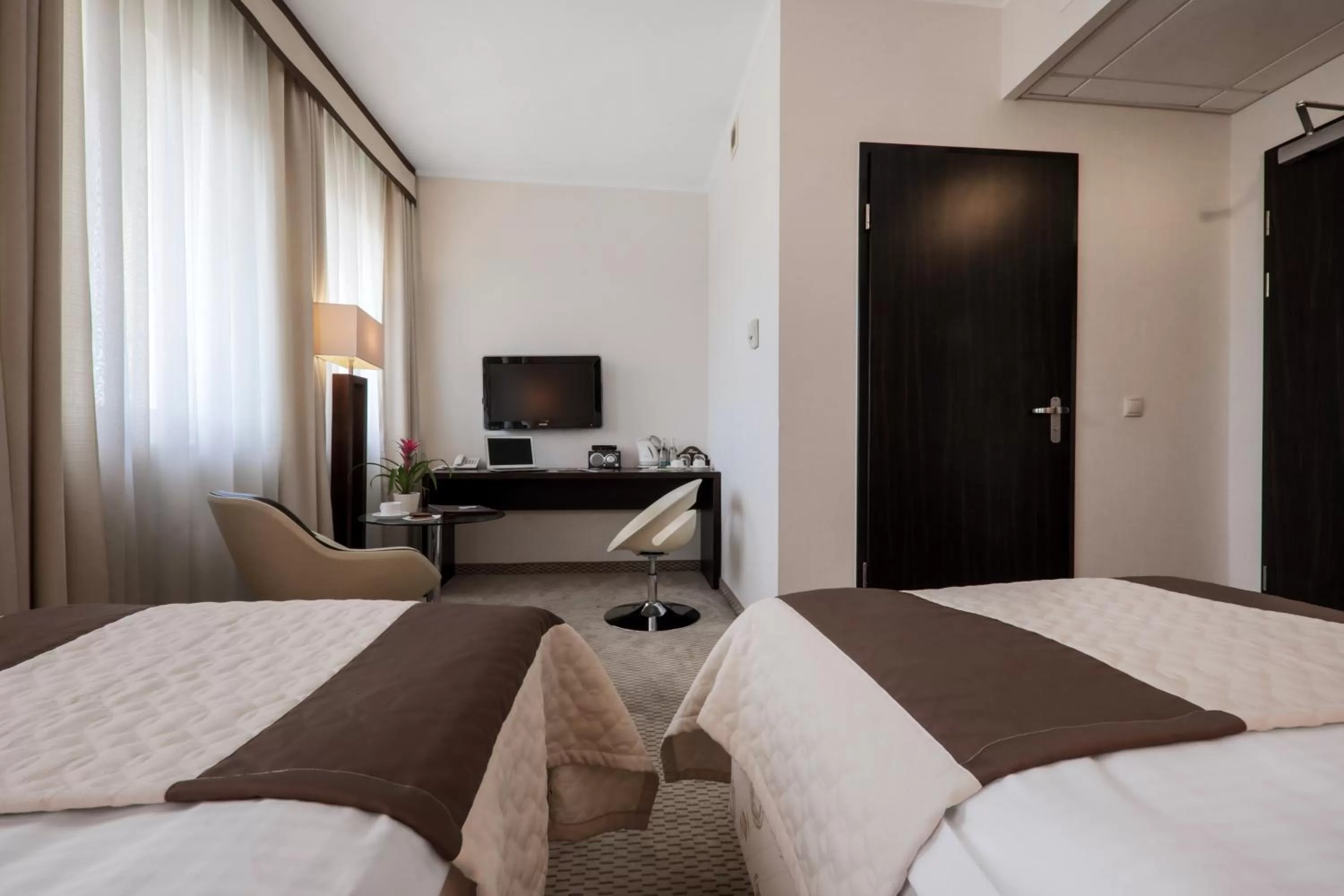 TV and multimedia, Bed in Hotel Borowiecki