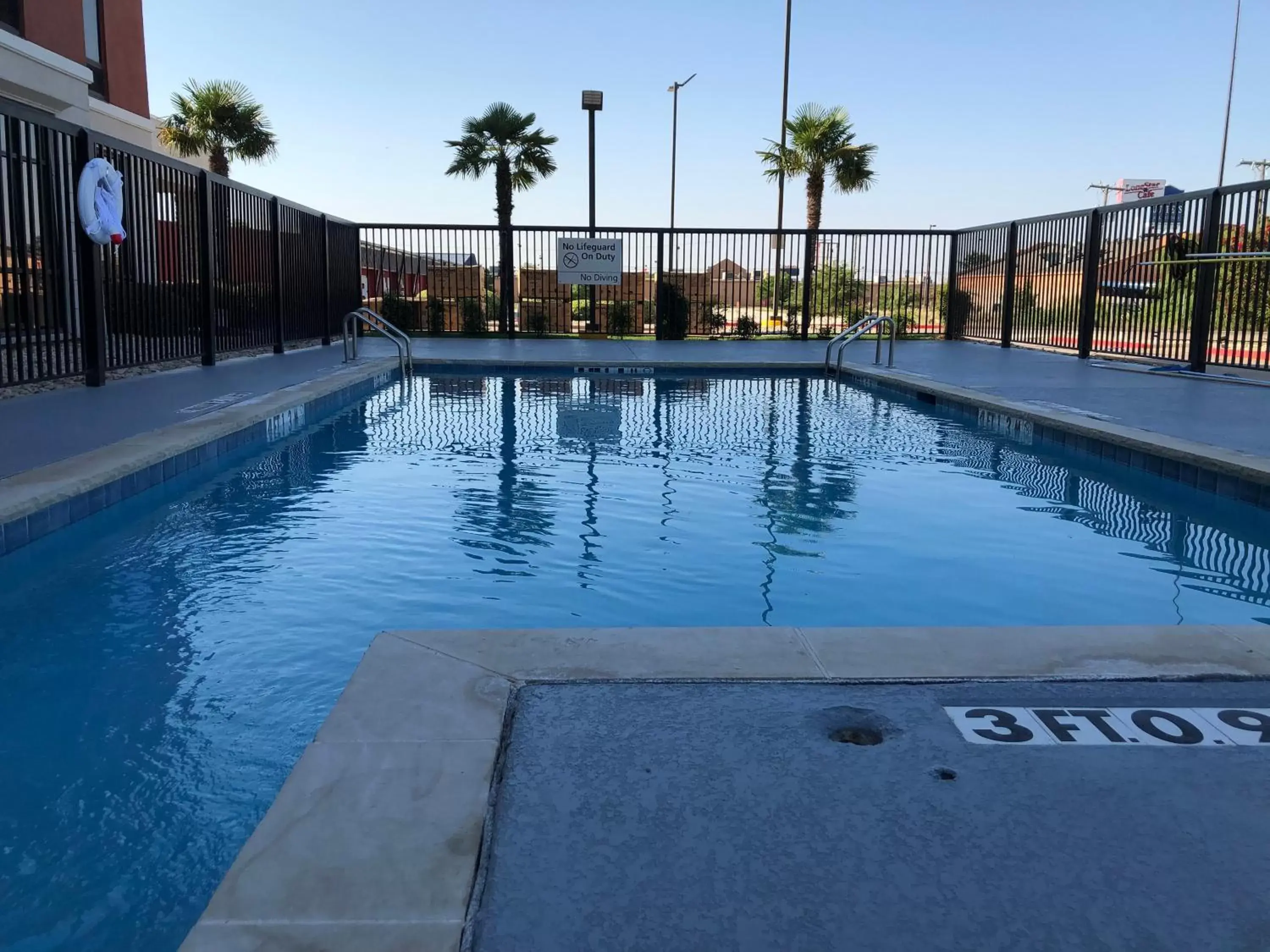 Swimming Pool in Holiday Inn Express Hillsboro I-35, an IHG Hotel