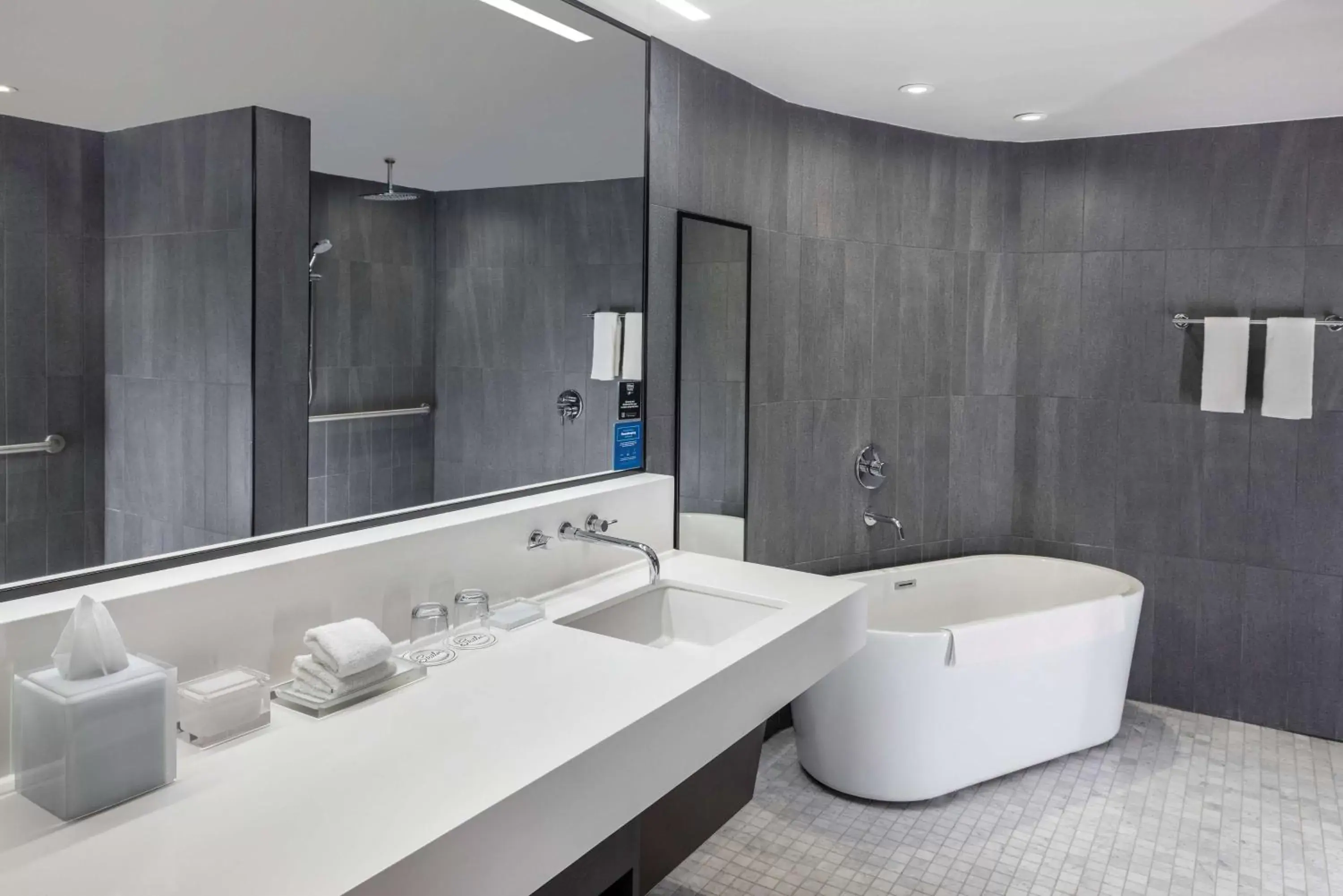 Bathroom in The Statler Dallas, Curio Collection By Hilton