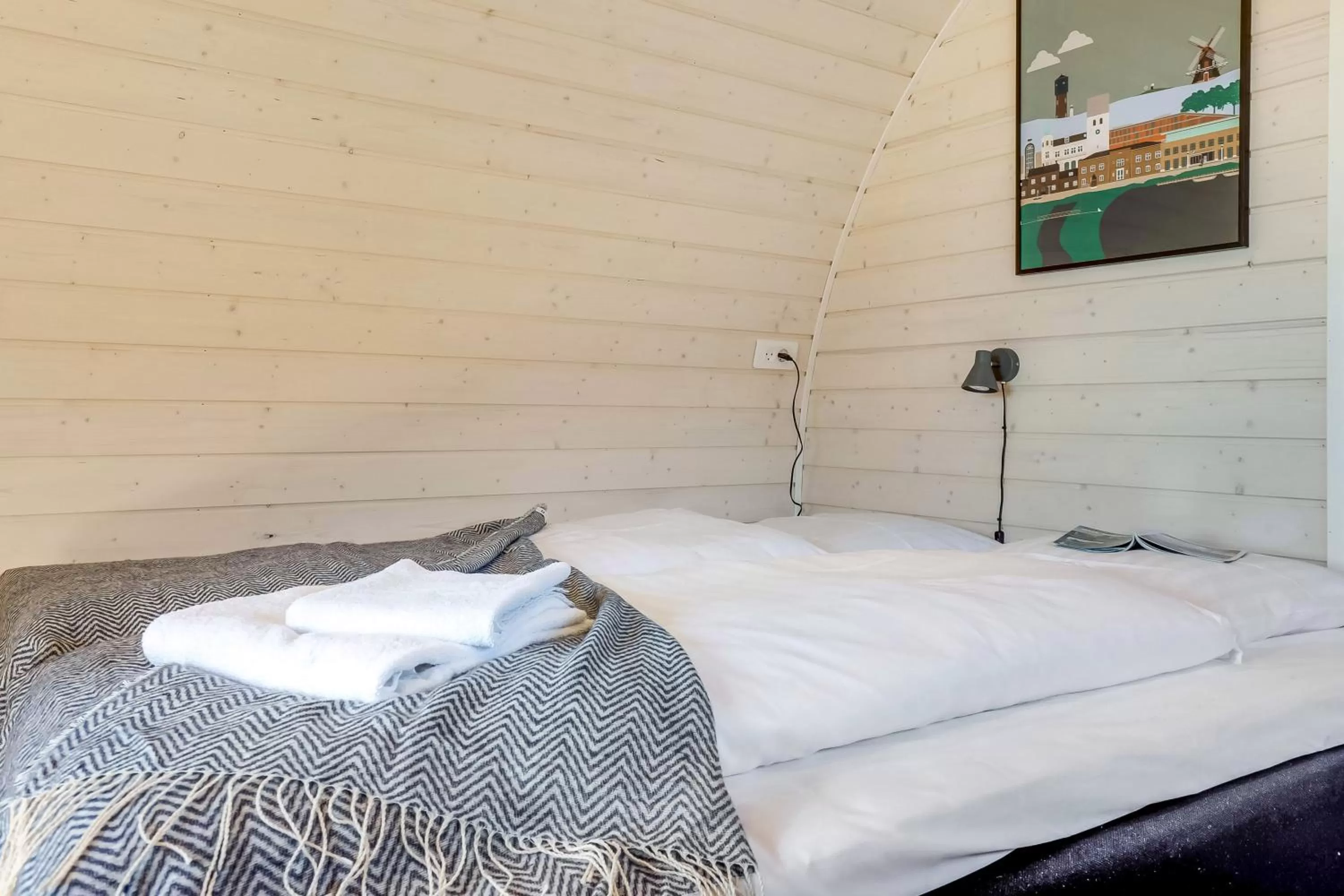 Bed in Danhostel Skjern