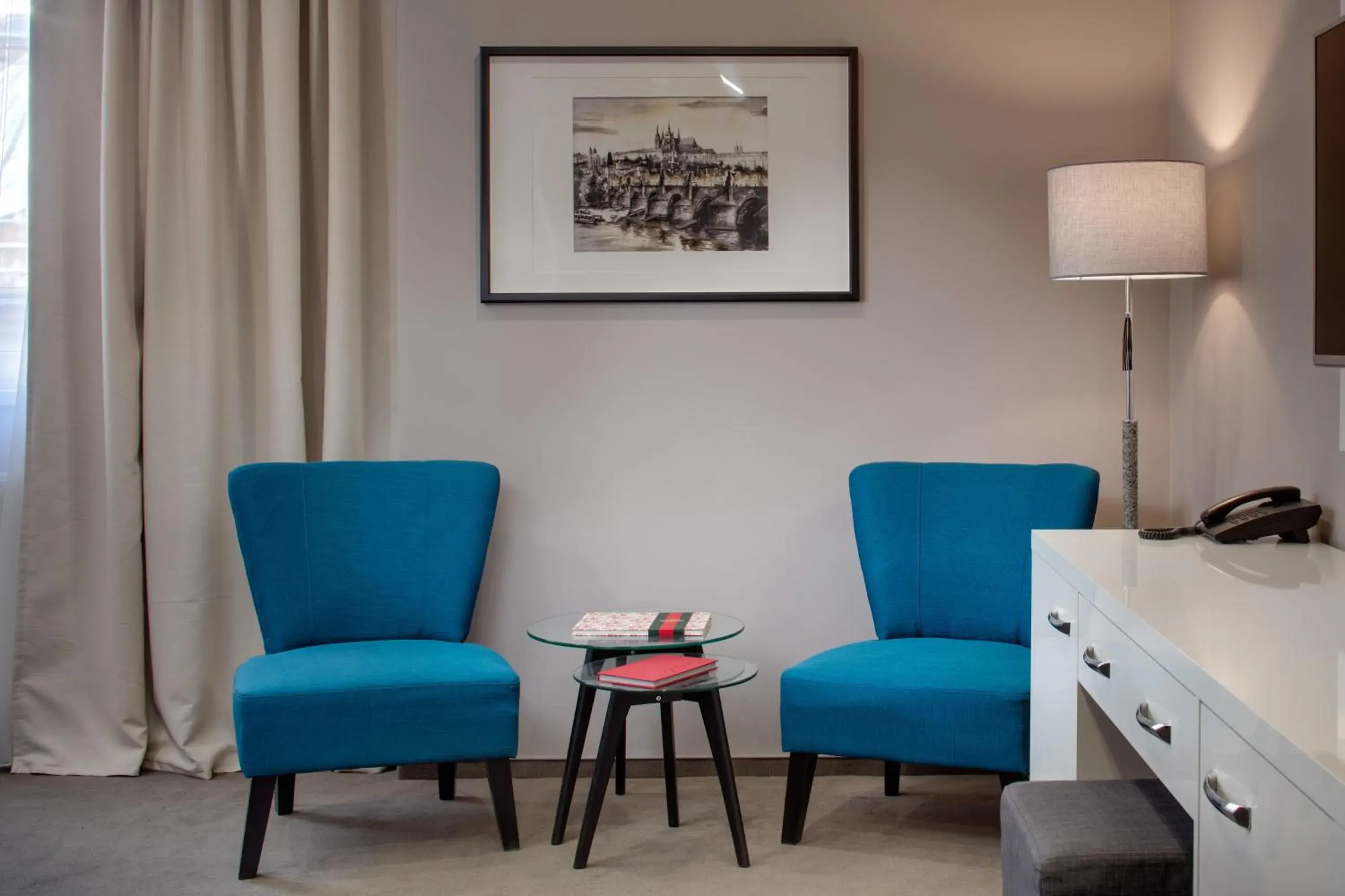 Seating Area in Hotel Florenc