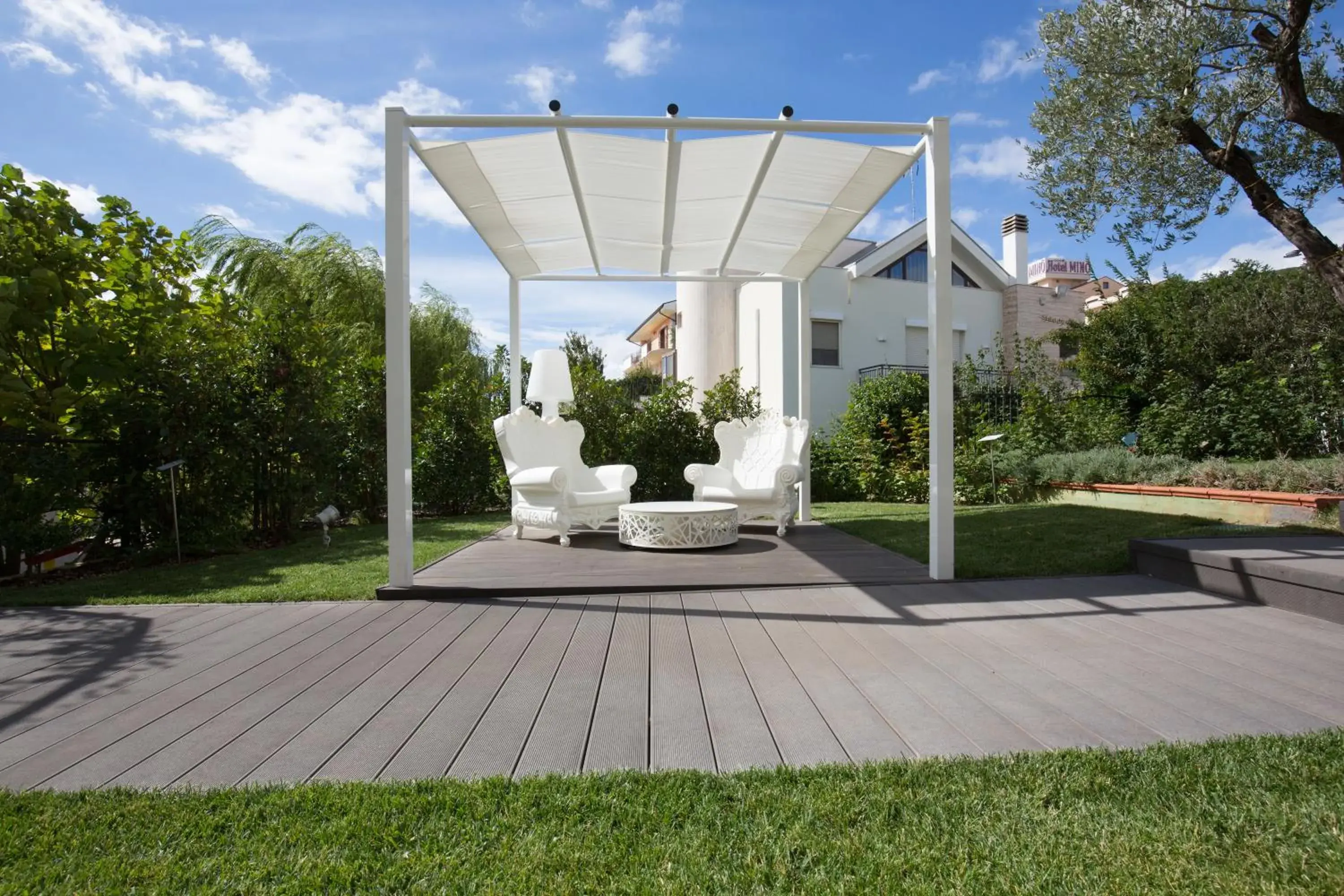 Balcony/Terrace, Garden in Gran Paradiso Hotel Spa