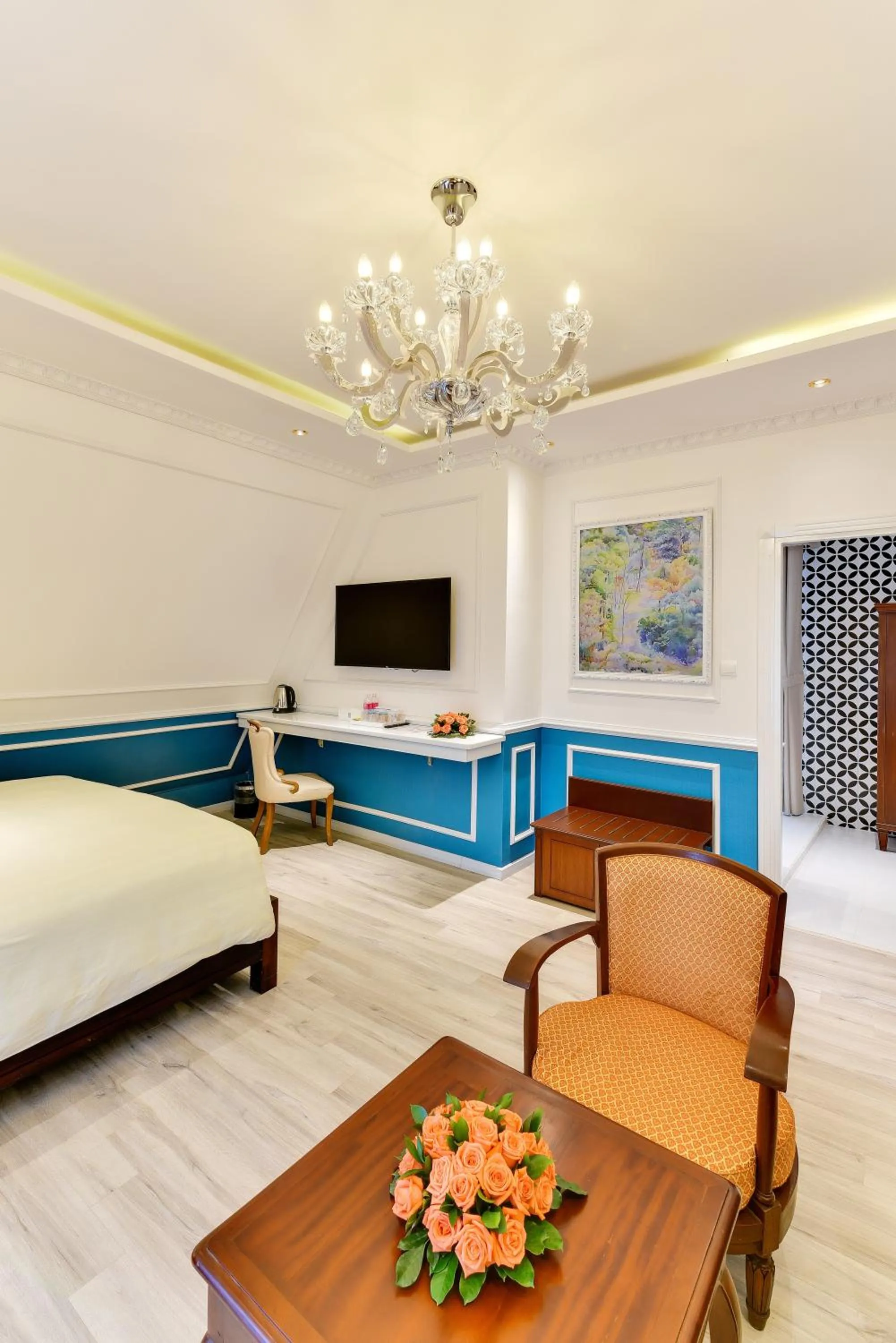 Bedroom, Bed in Dalat Boutique Hotel