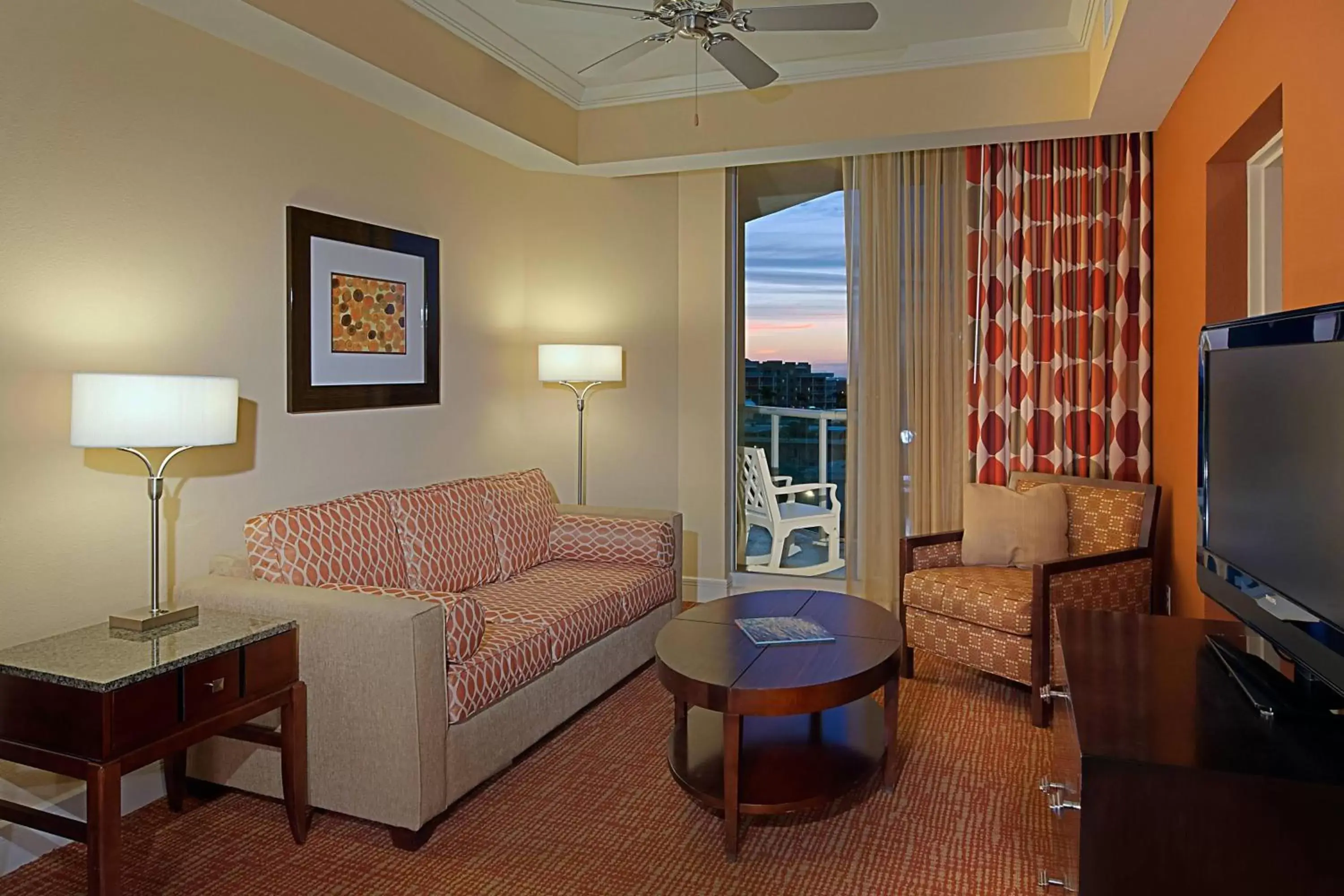 Living room, Seating Area in Residence Inn by Marriott St. Petersburg Treasure Island