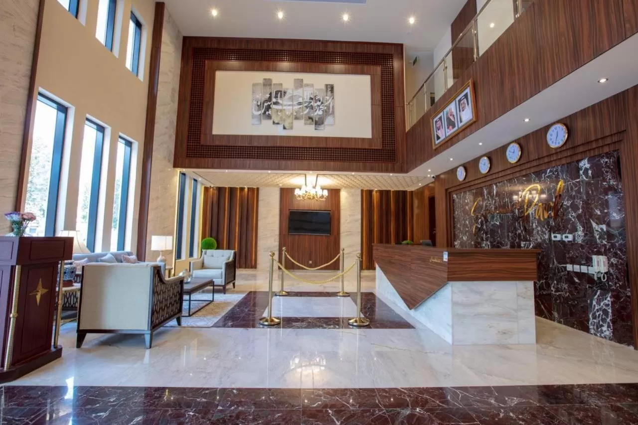 Lobby or reception in mawasim al hay at hotel