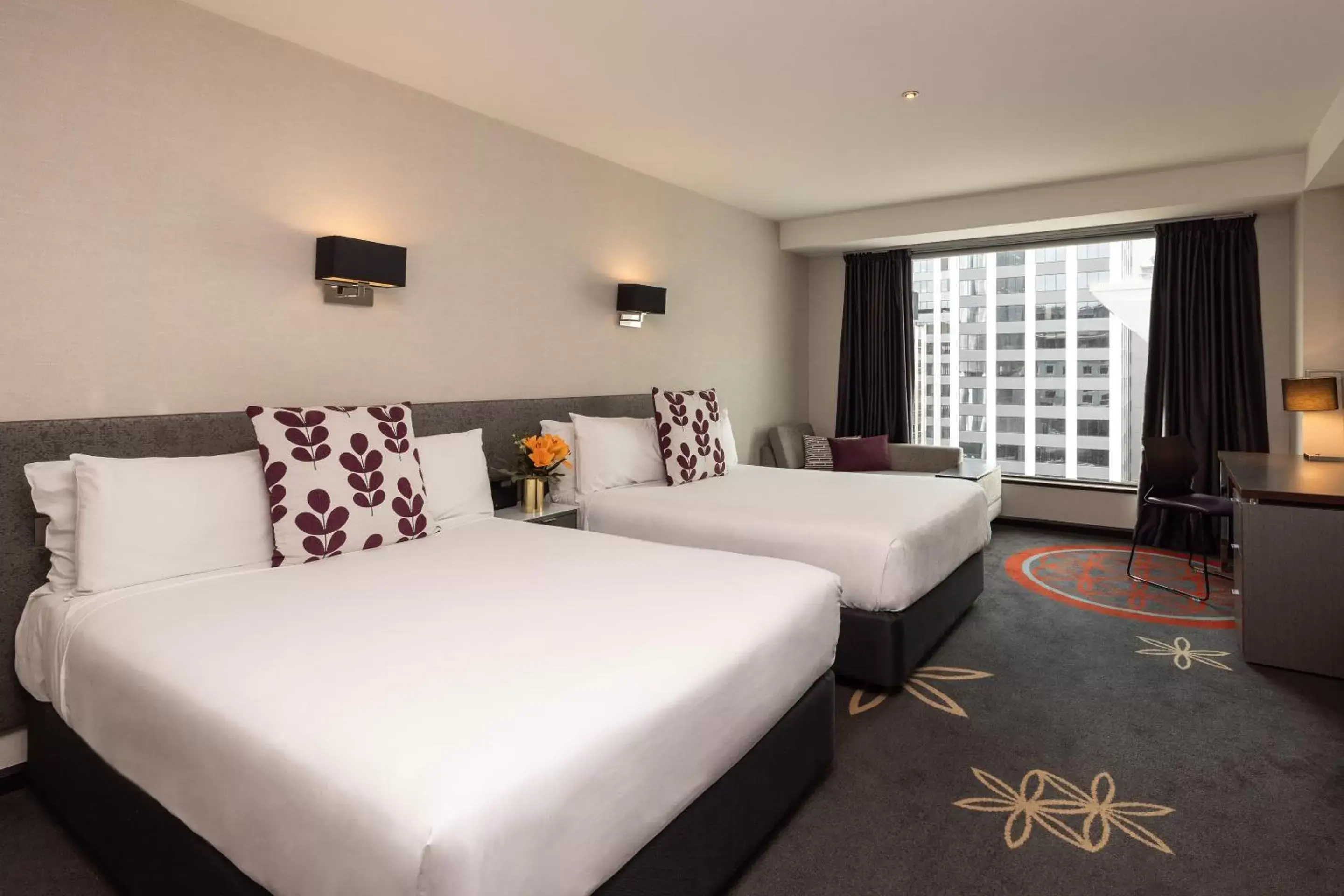 Bedroom, Bed in SkyCity Hotel Auckland