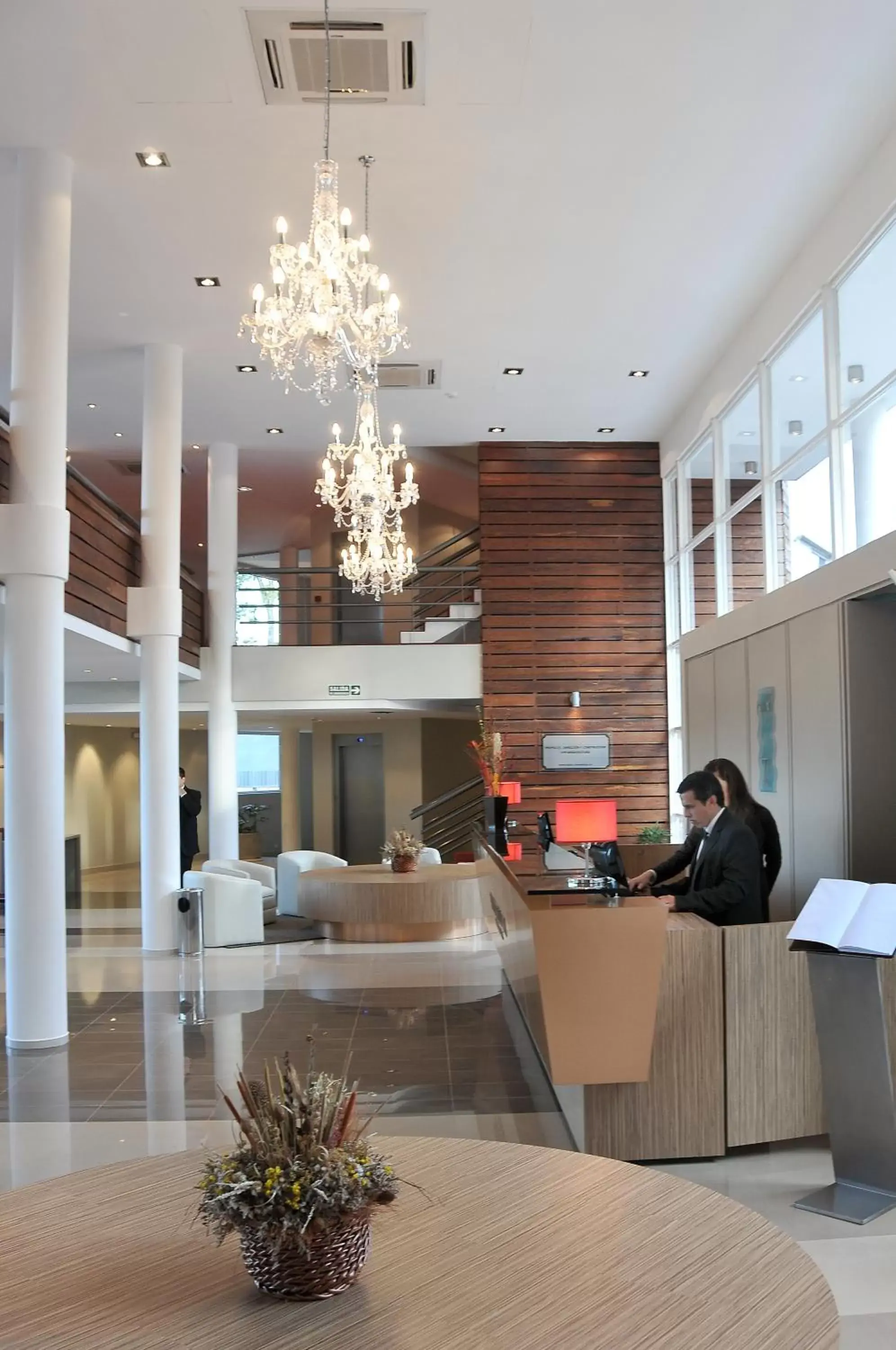 Lobby or reception in Gran Hotel Tourbillon & Lodge