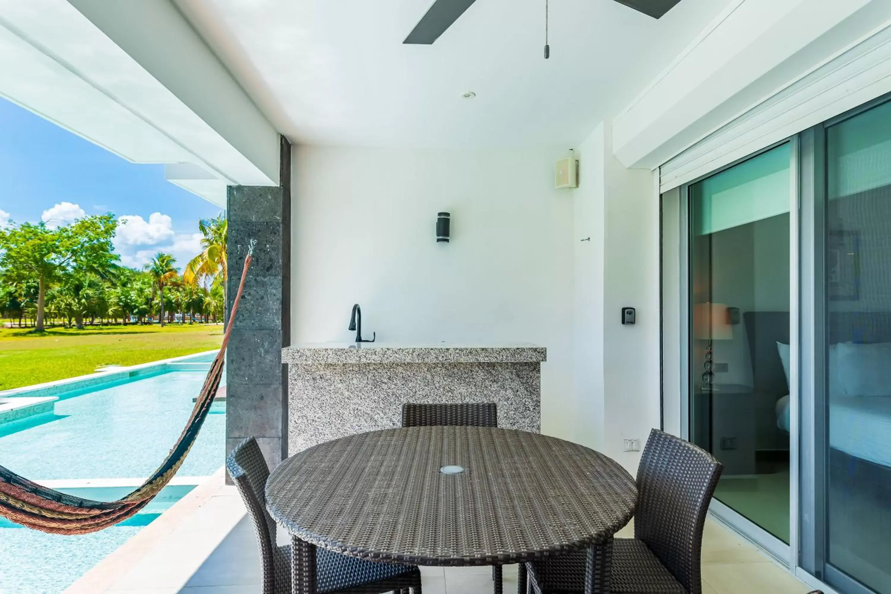 Swimming Pool in Mareazul Beach Front Condos At playa del Carmen