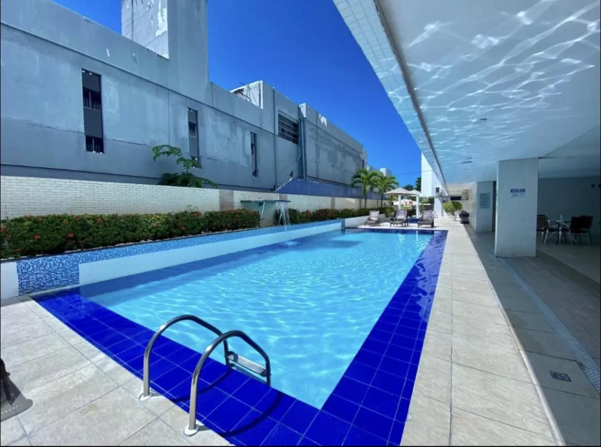 Day, Swimming Pool in Flat beira mar Tambaú