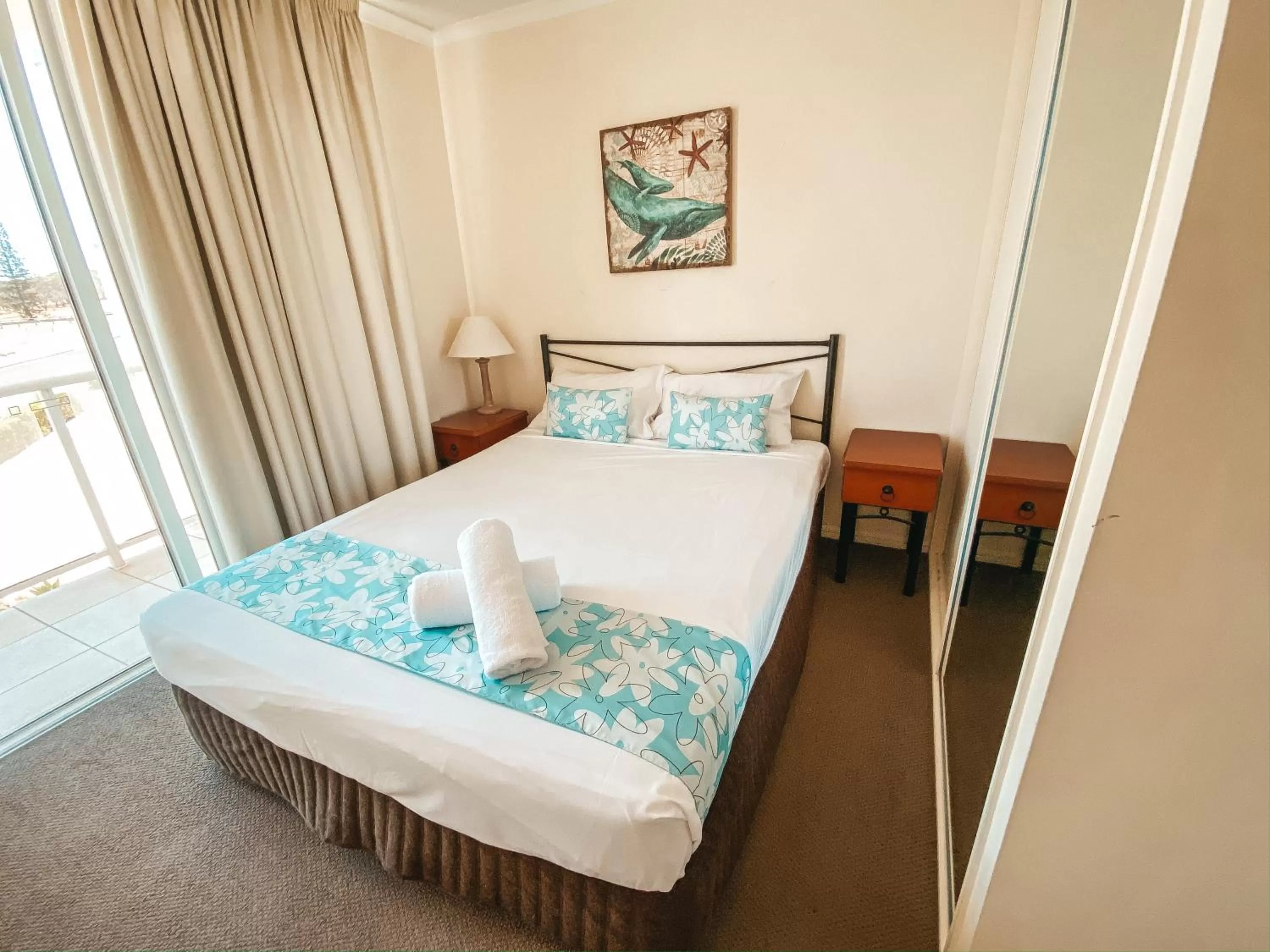 Bed in Bargara Blue Resort