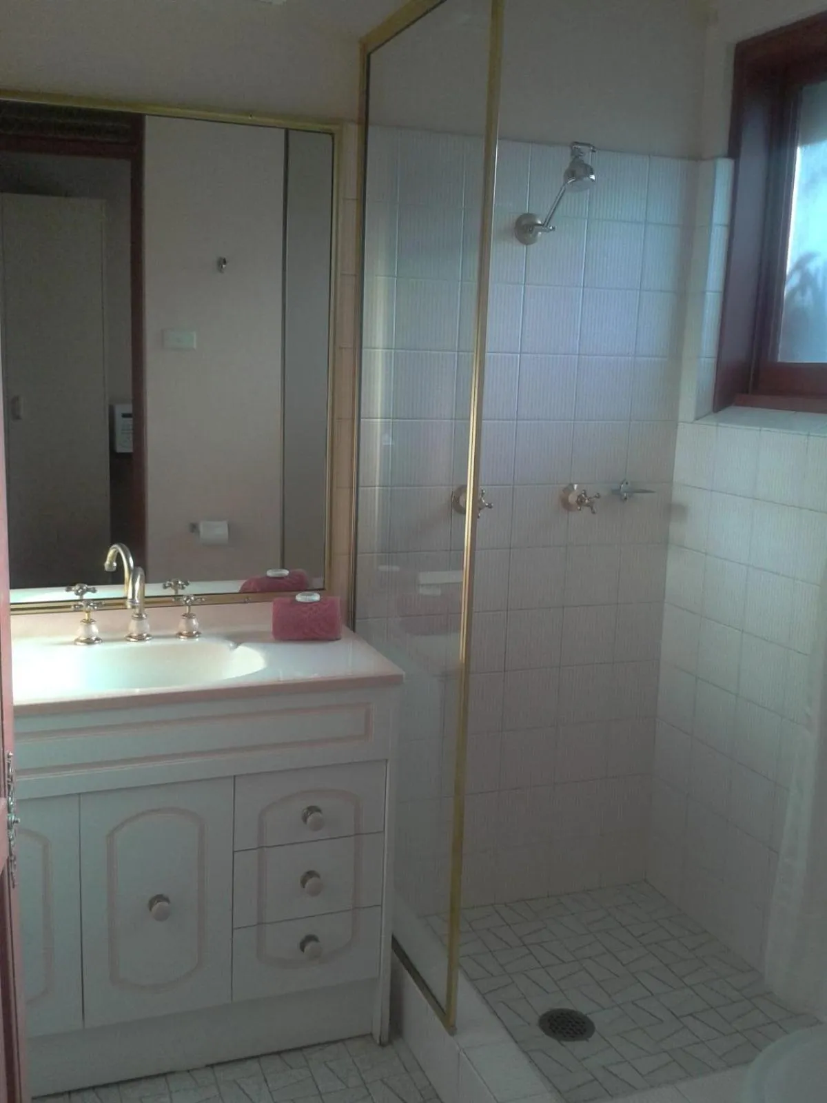 Shower in Elsinor Motor Lodge