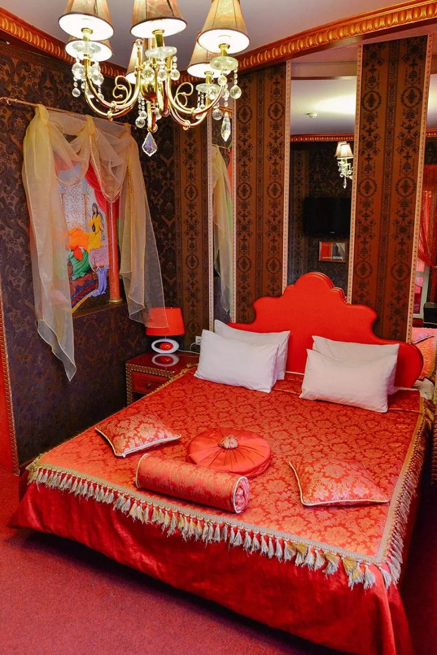Bed in Viktoriya Family Hotel Restaurant complex