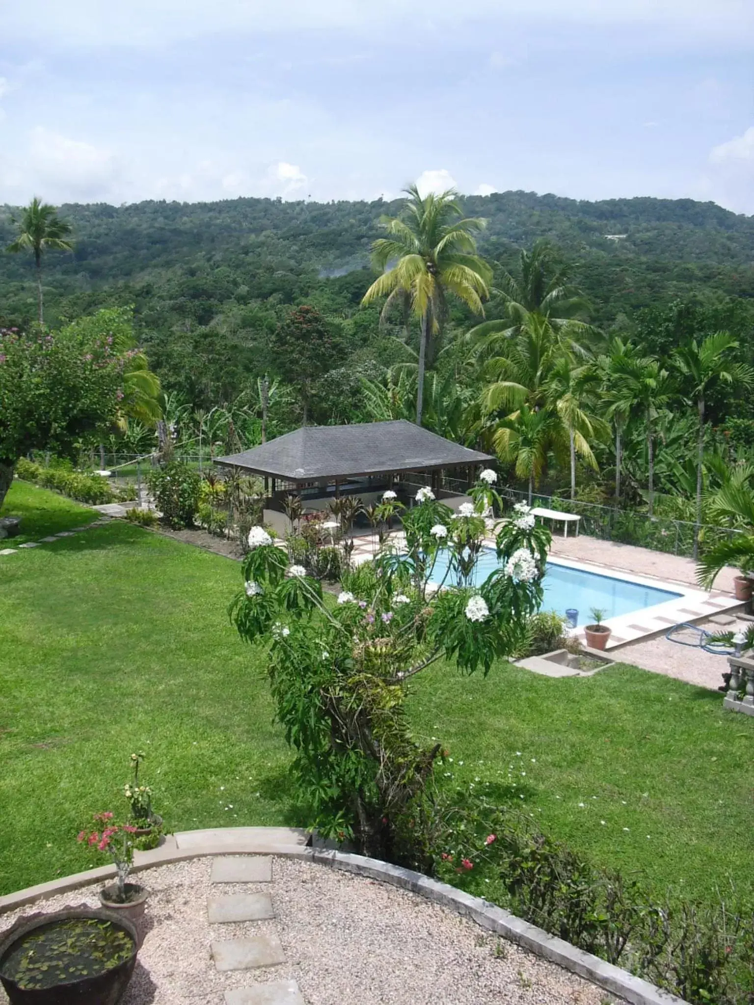 Swimming pool, Pool View in Tamarind Great House
