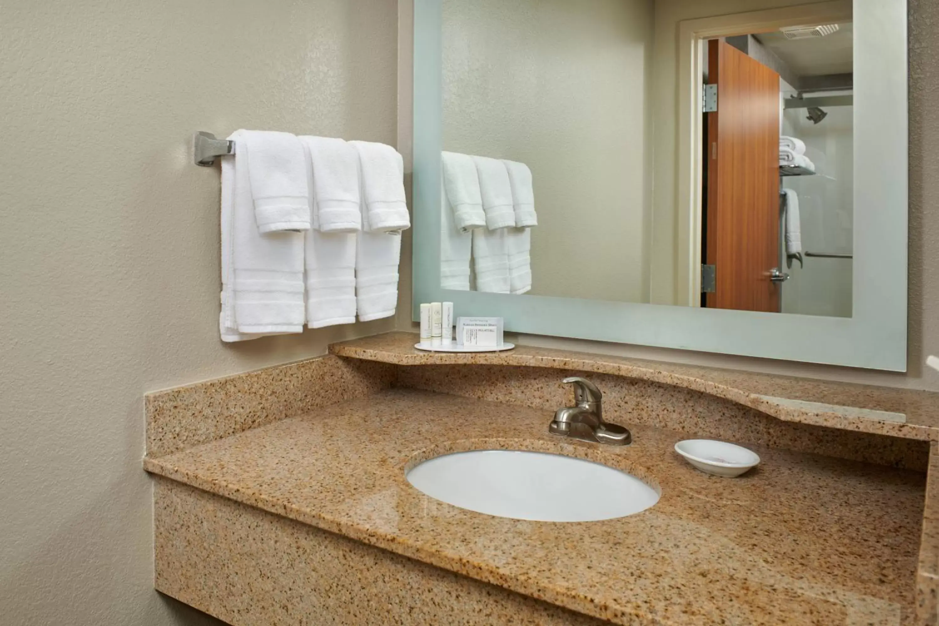 Bathroom in SpringHill Suites by Marriott Baton Rouge North / Airport