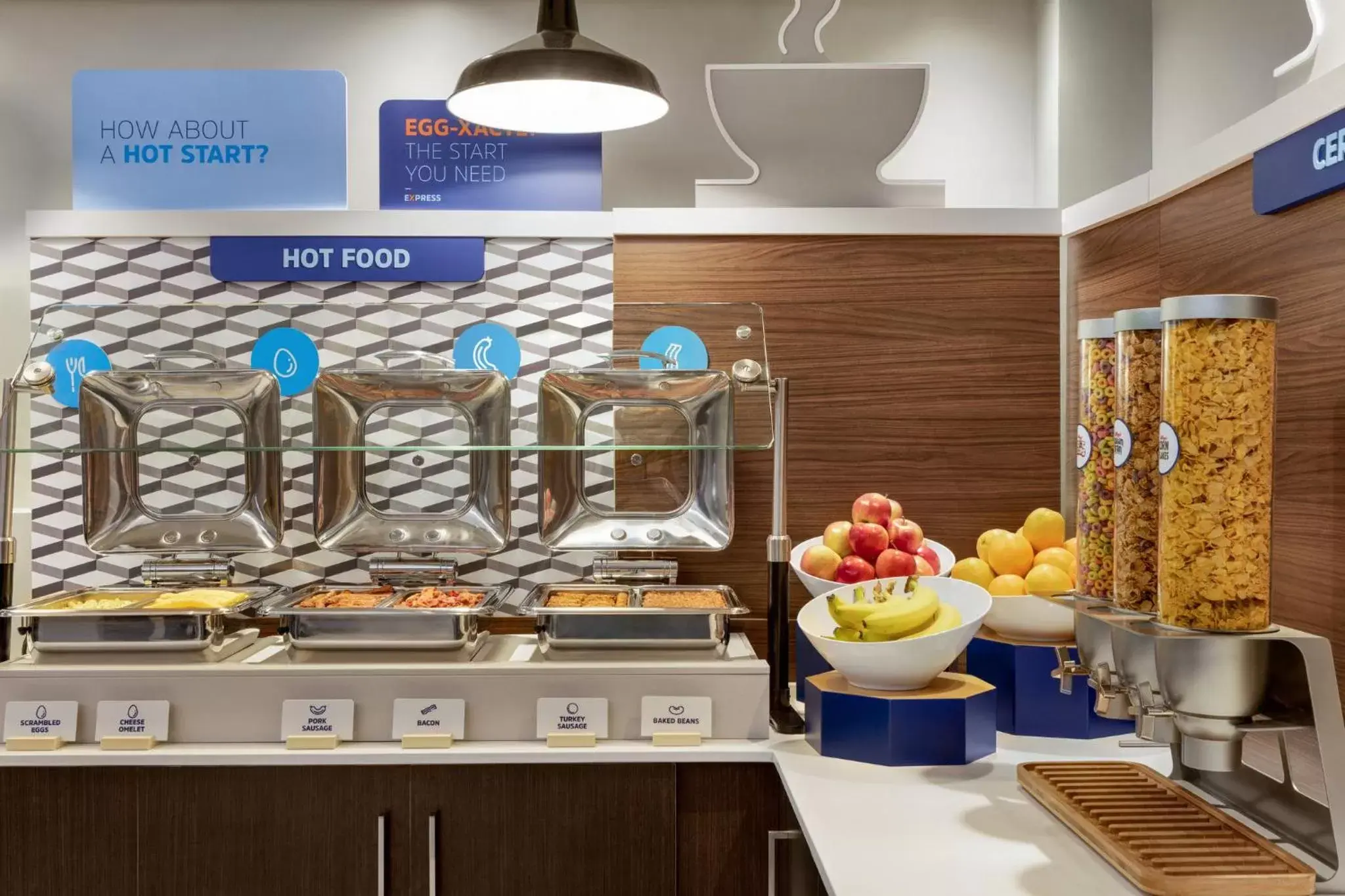 Breakfast in Holiday Inn Express Vancouver-Metrotown (Burnaby) Breakfast in Holiday Inn Express Vancouver-Metrotown (Burnaby)