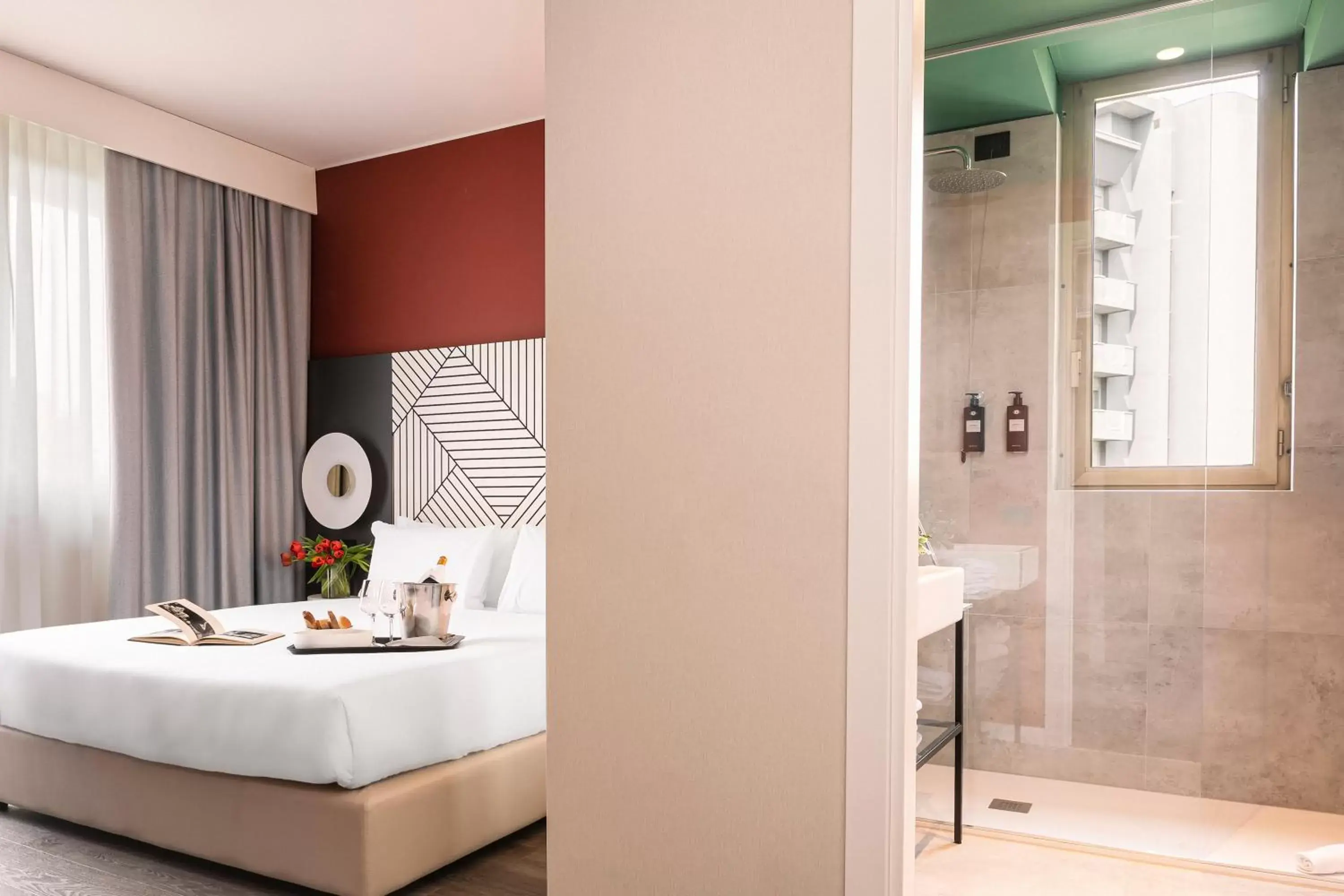 Bedroom in Quark Hotel Milano